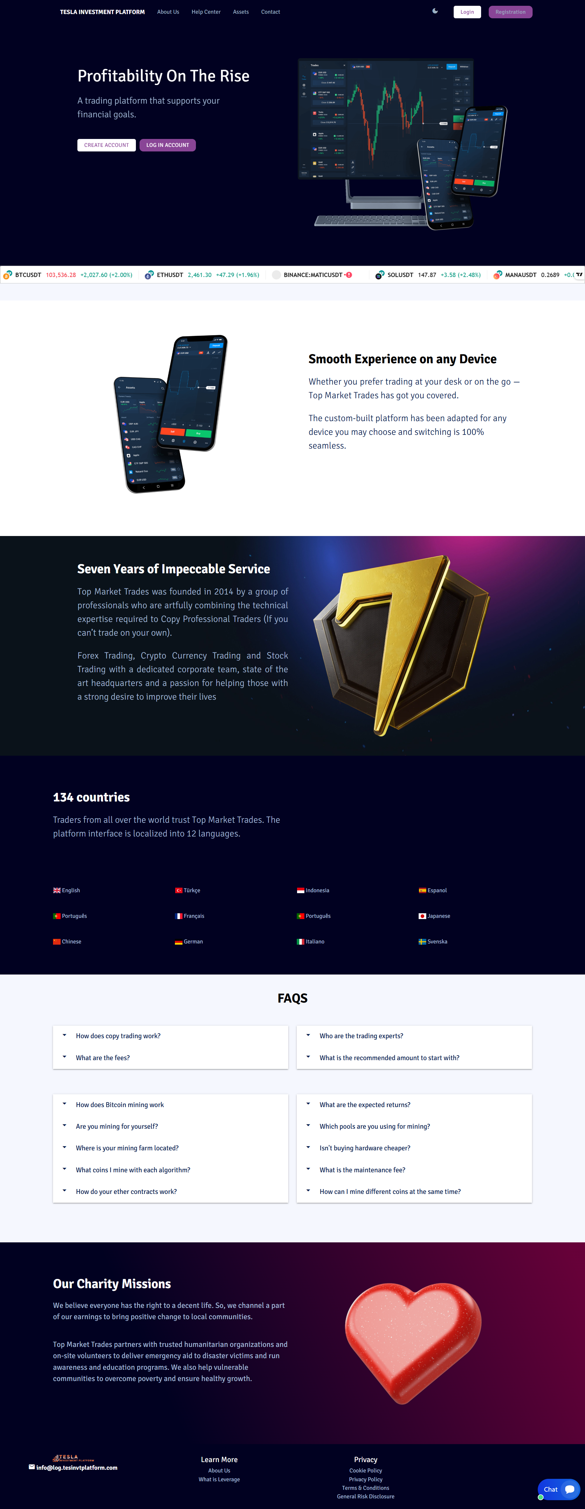 Broker Official Website