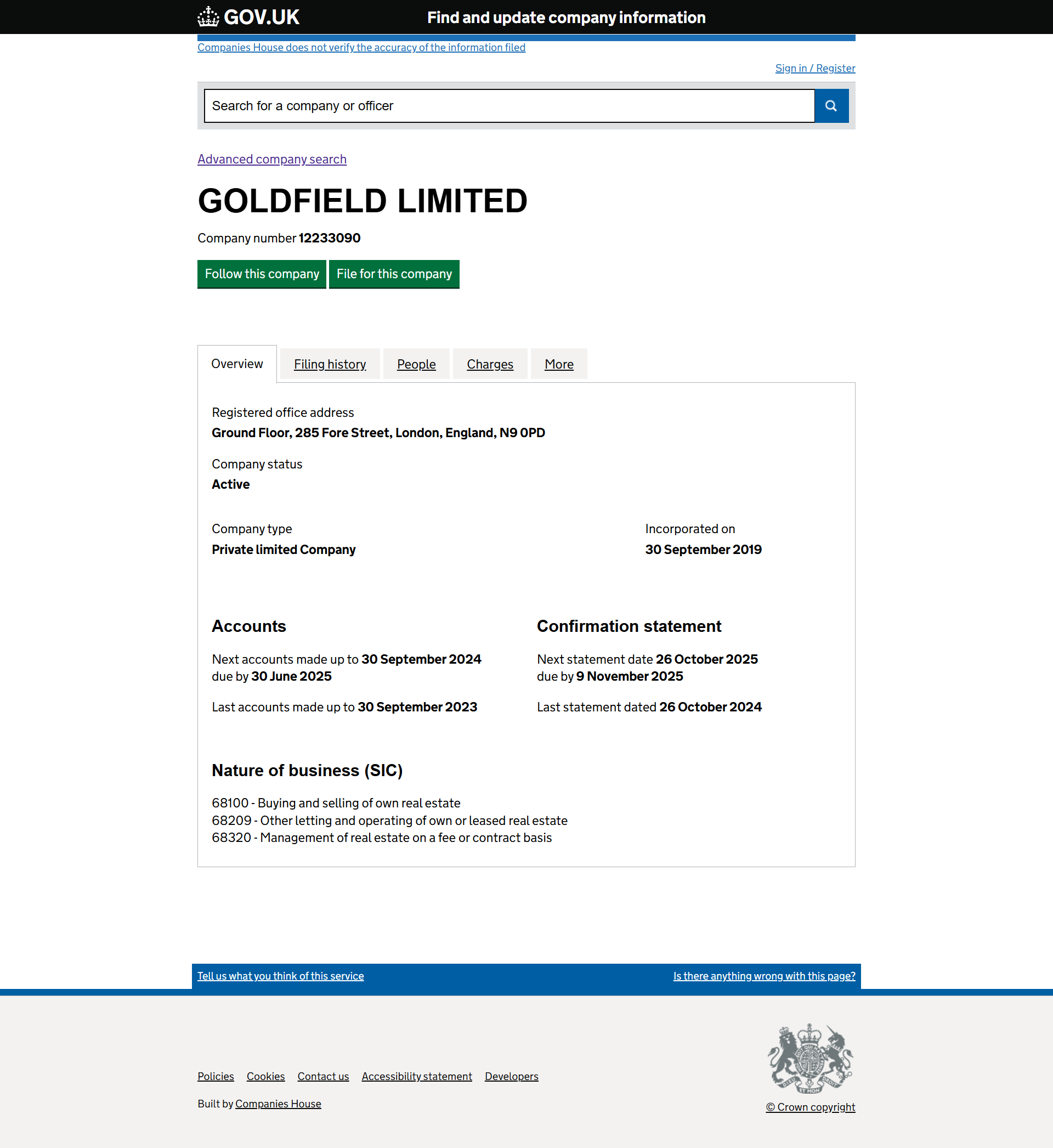 UK Companies House