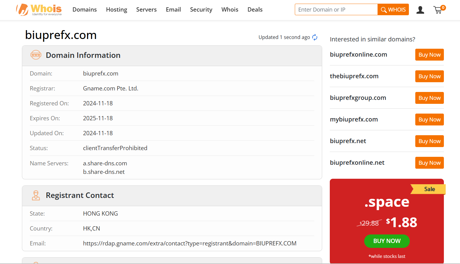 biuprefx.com whois