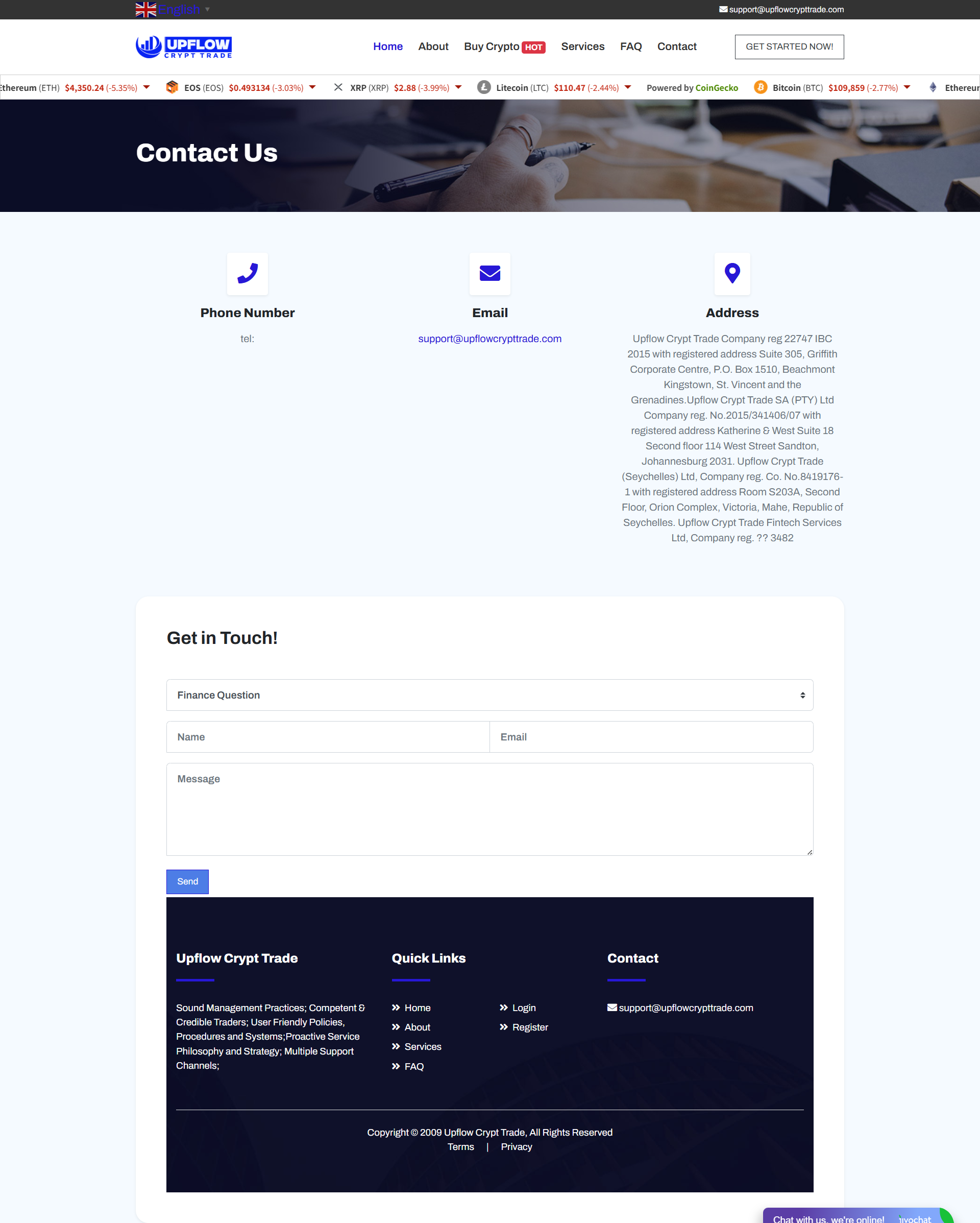 Broker Official Website