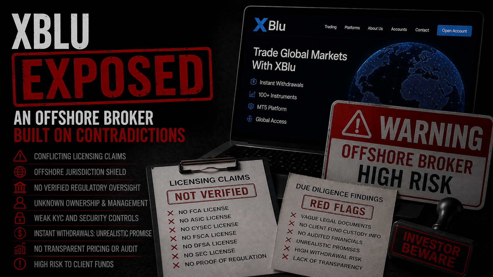 XBlu 空壳公司嫌疑:自称伦敦迪拜运营但无地址无牌照