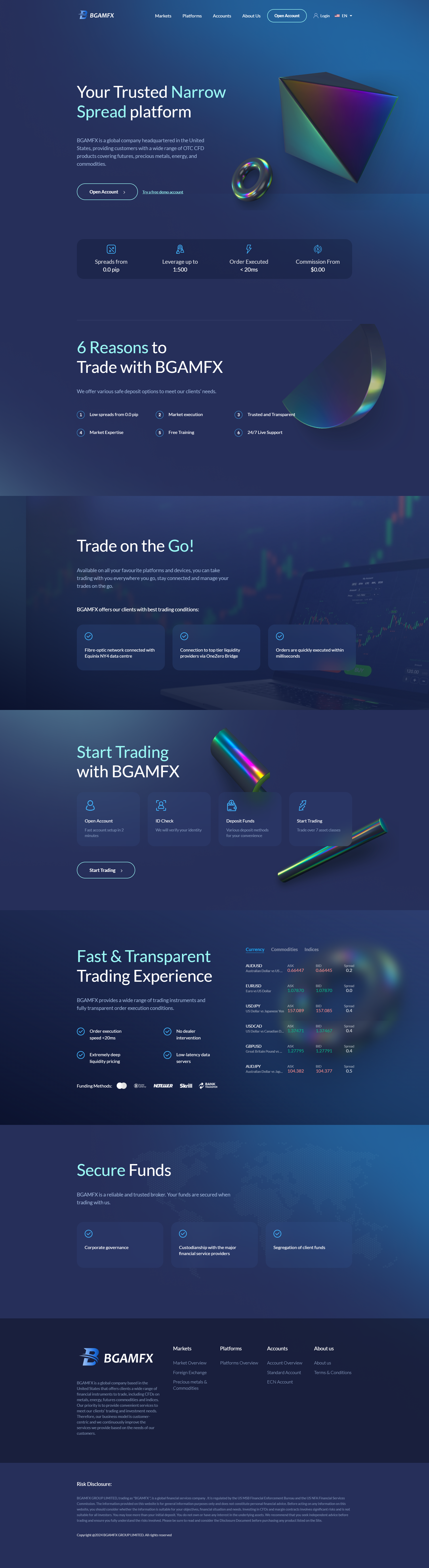 BGAMFX Official Website