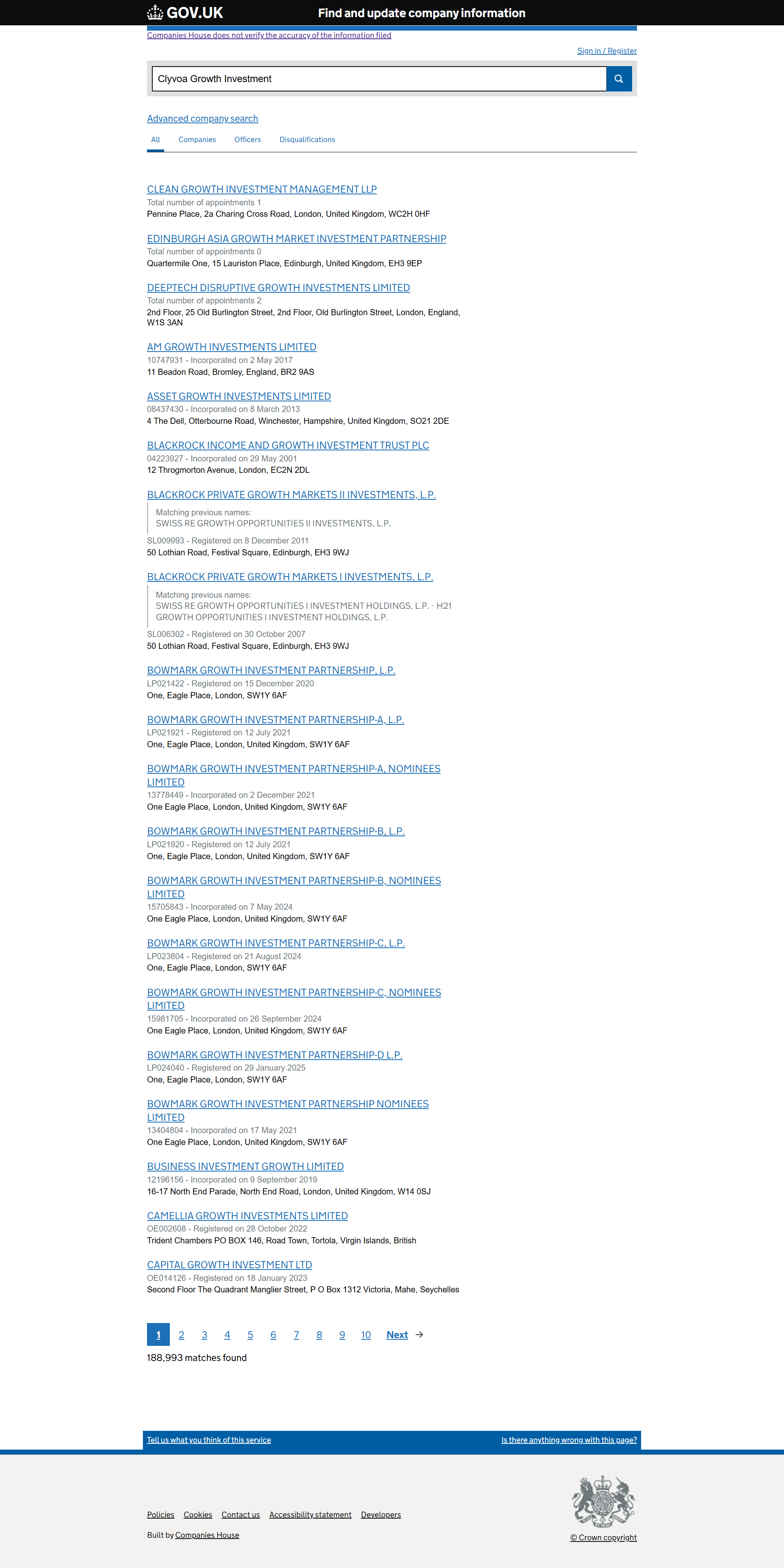 UK Companies House