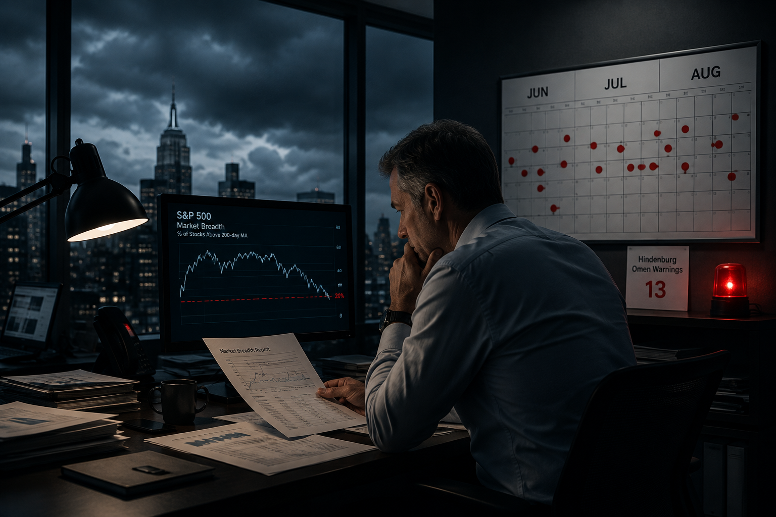 S&P 500 Triggers 13 Hindenburg Omens in Three Months, Raising Market Caution
