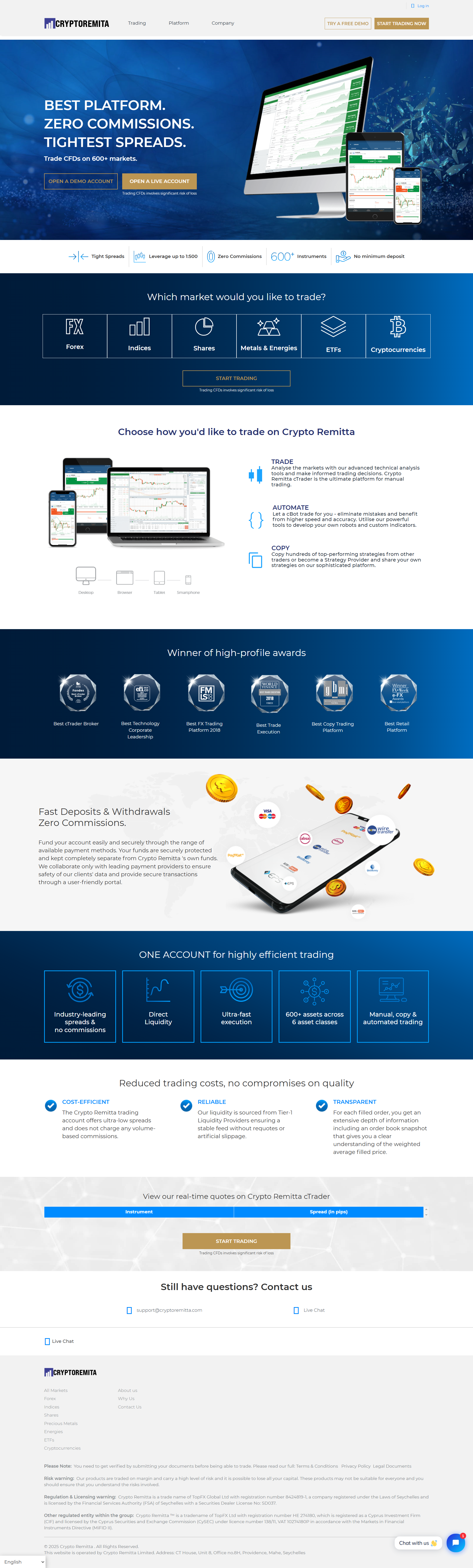 Crypto Remitta Official Website