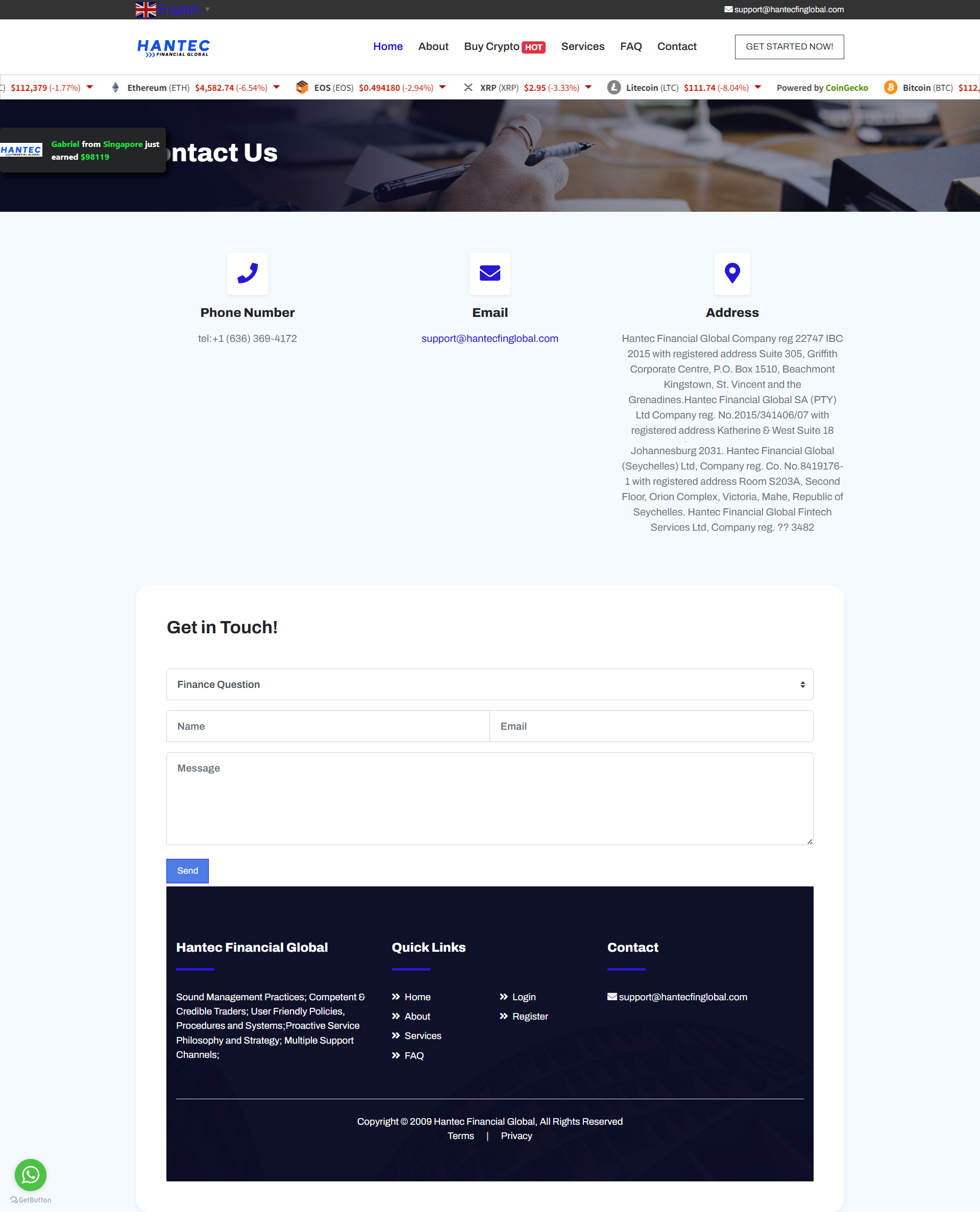 Broker Official Website