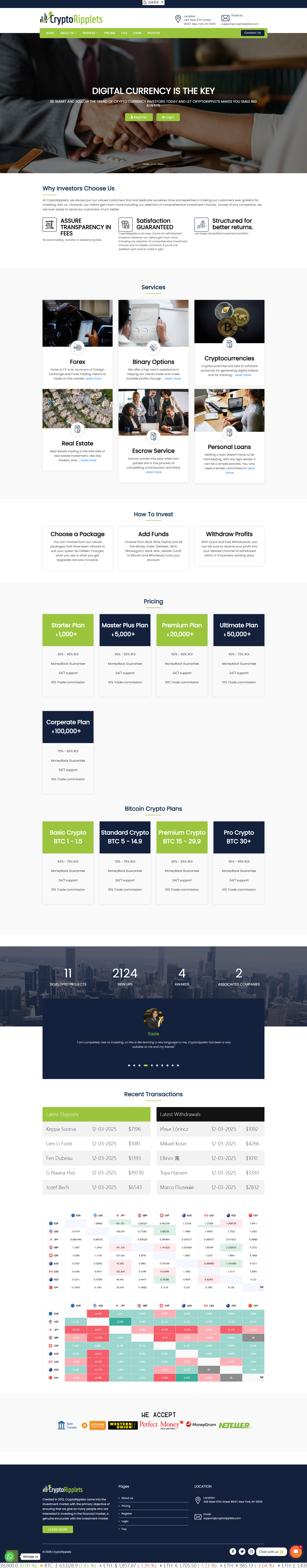CryptoRipplets Official Website