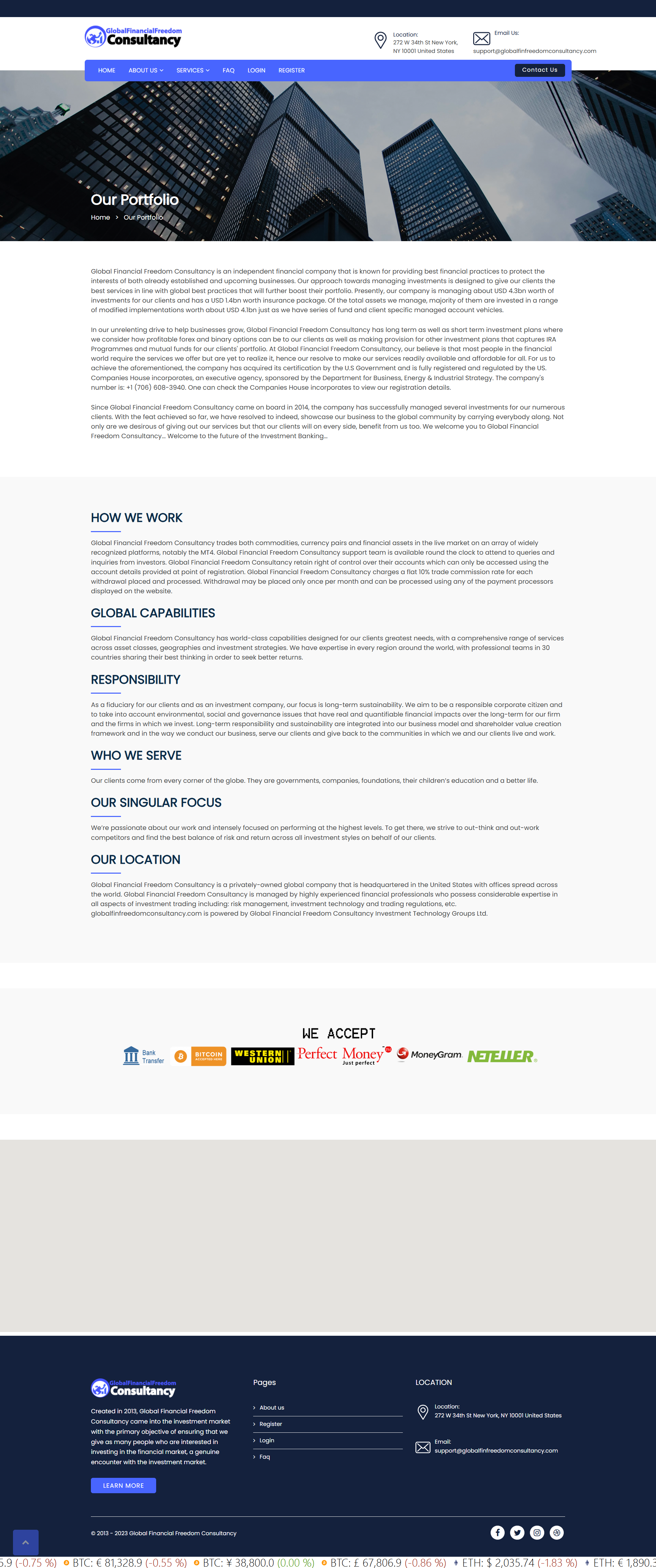 Global Financial Freedom Consultancy Official Website