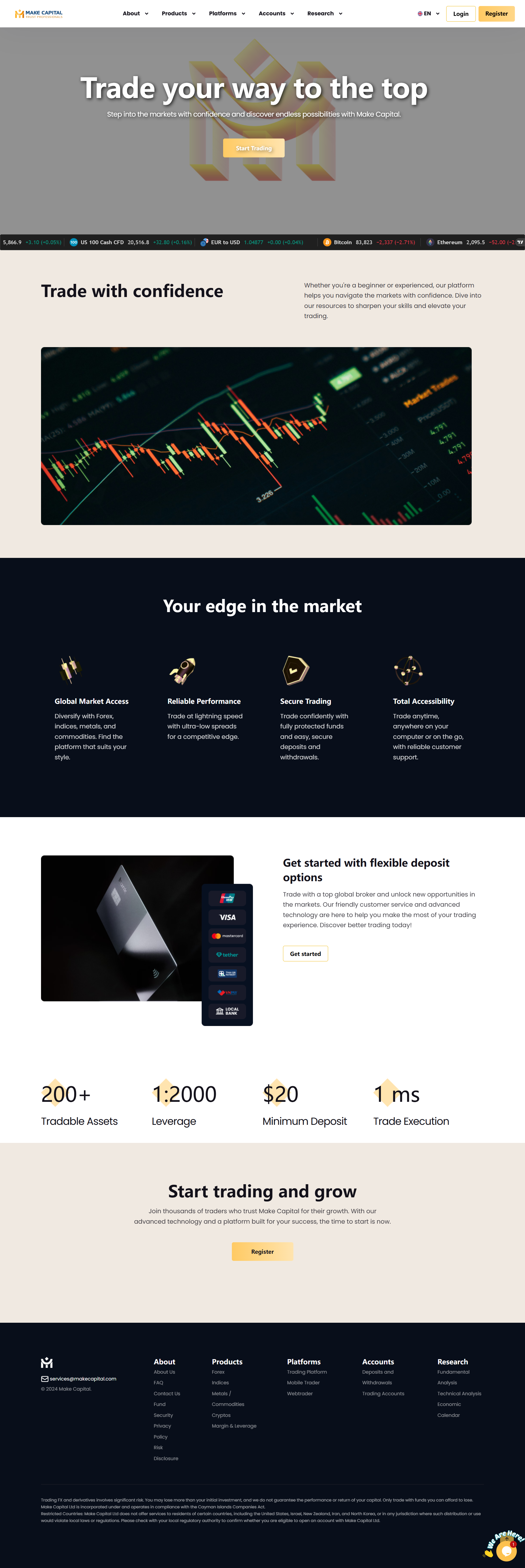 Make Capital Official Website