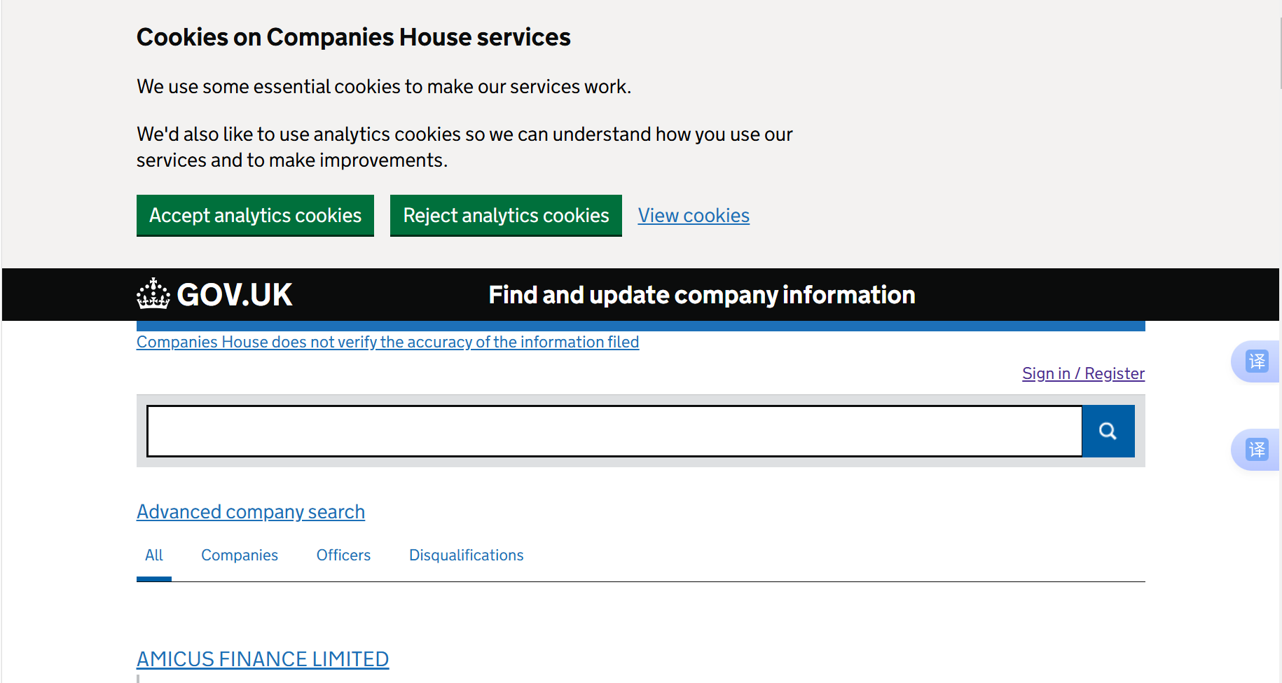 Companies House