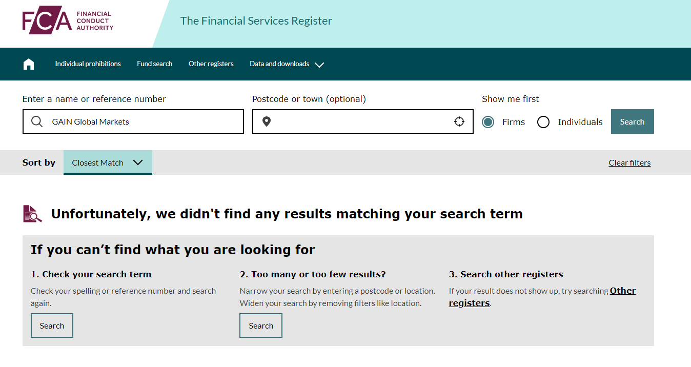 United Kingdom Financial Conduct Authority(FCA)