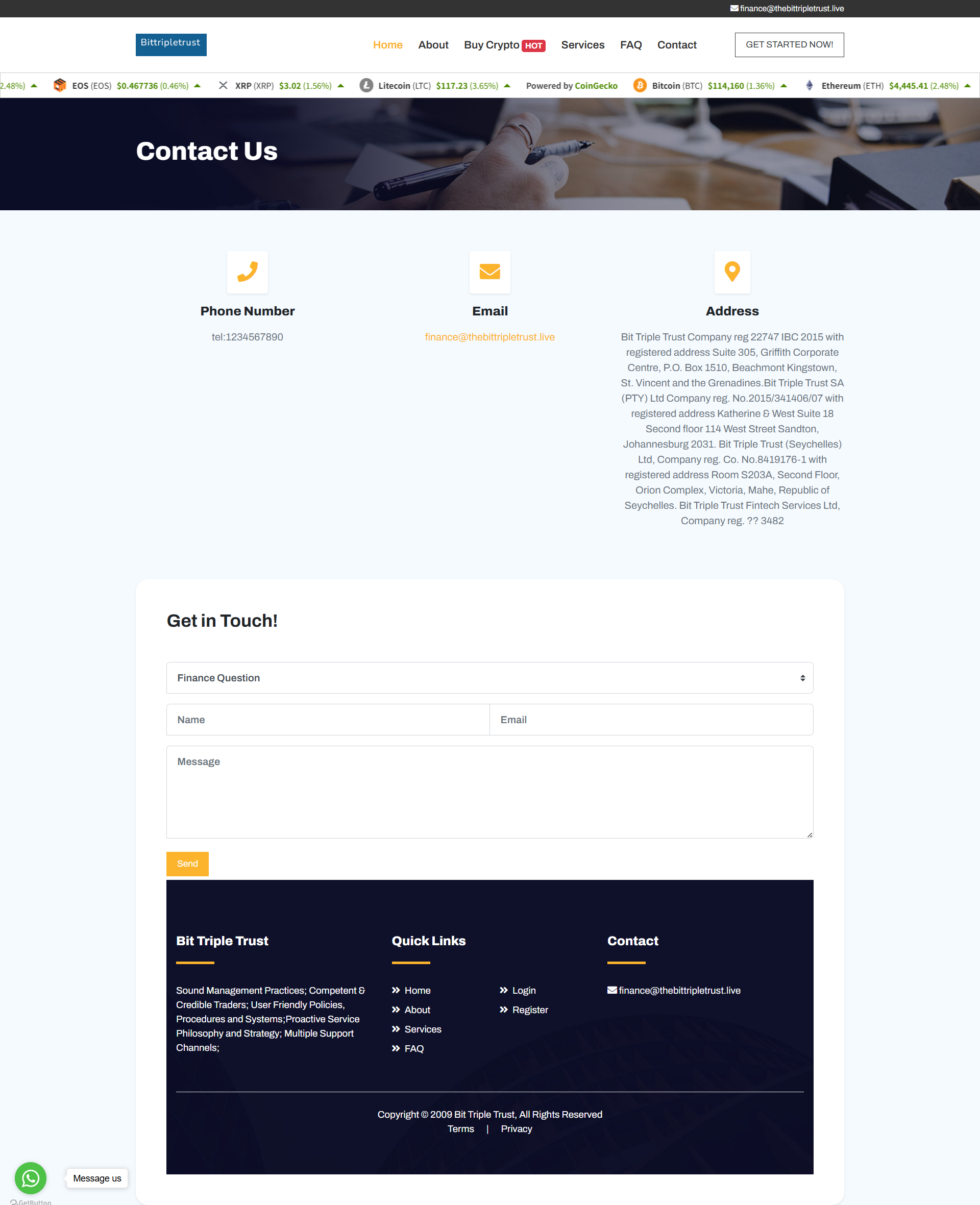 Broker Official Website