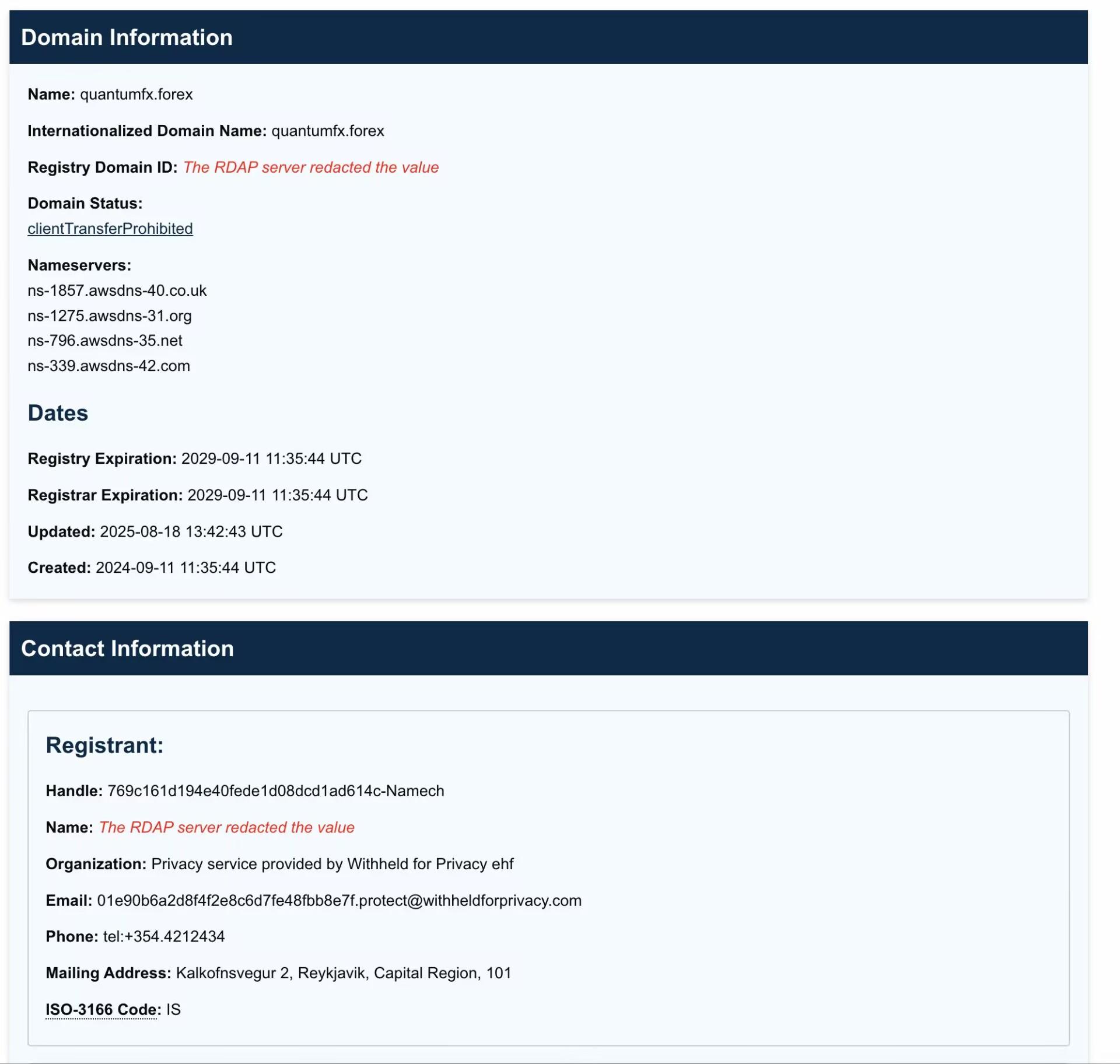 ICANN Lookup Query Platform