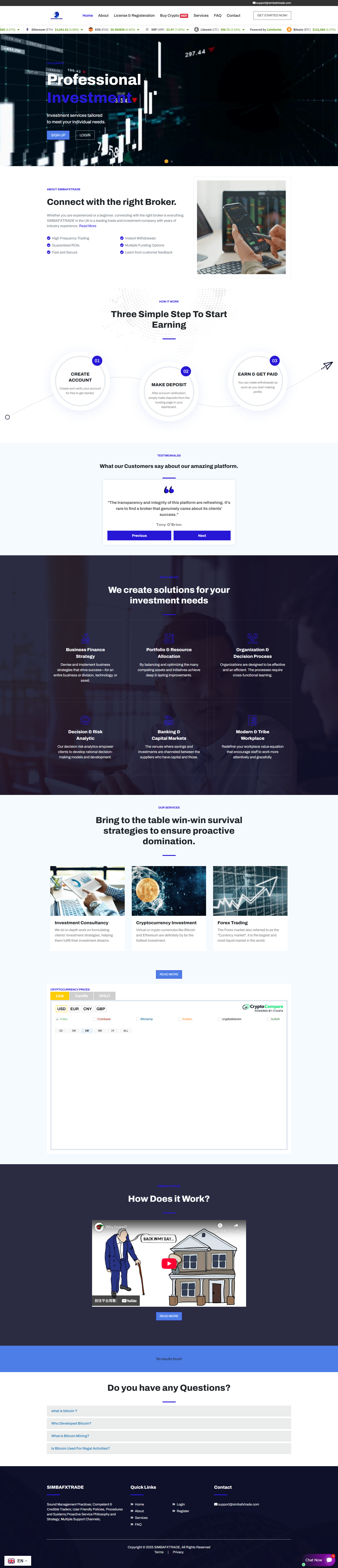 Broker Official Website