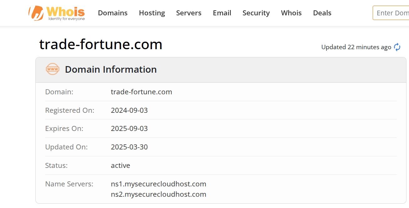 Domain name registration time