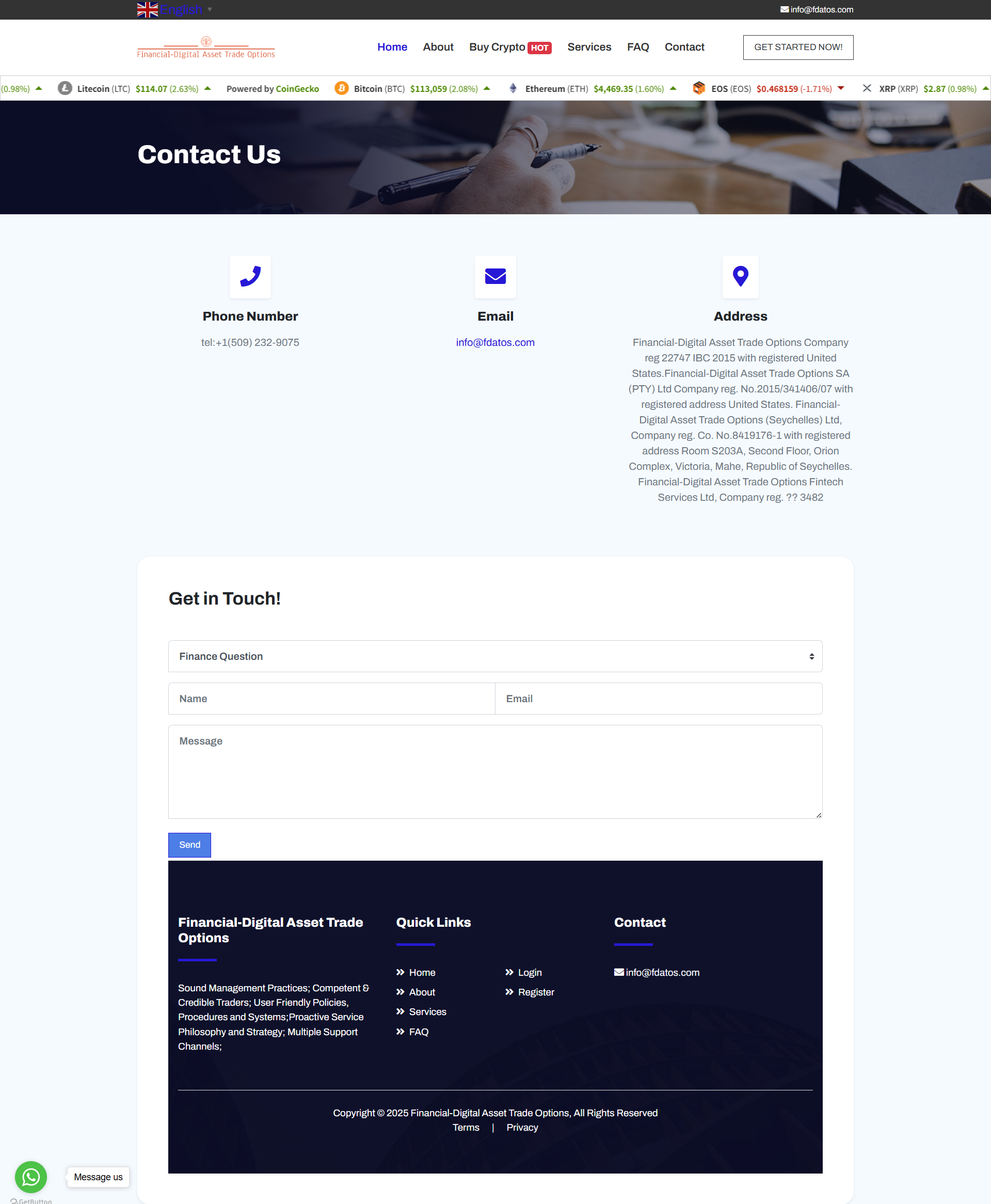 Broker Official Website