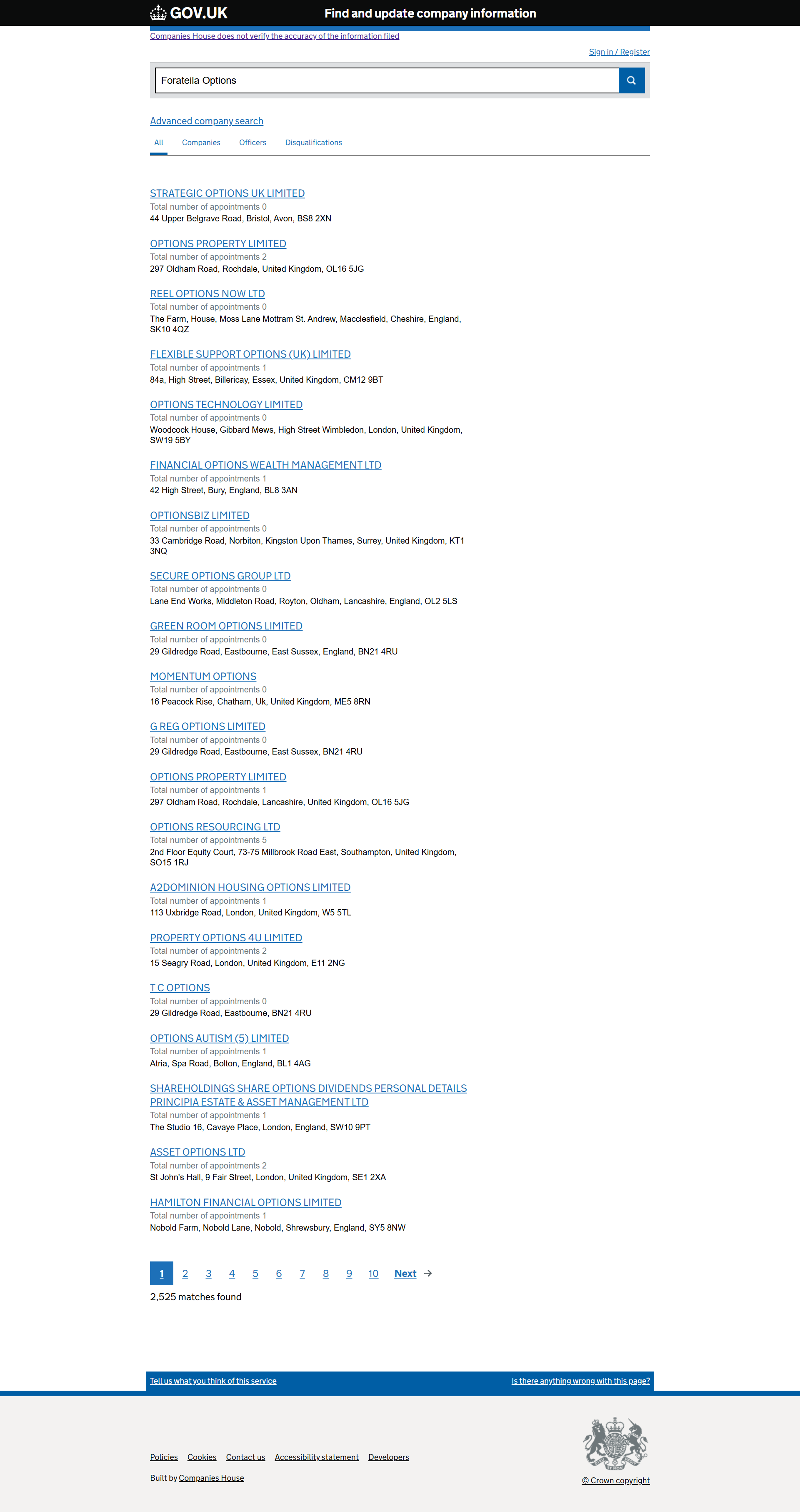 UK Companies House
