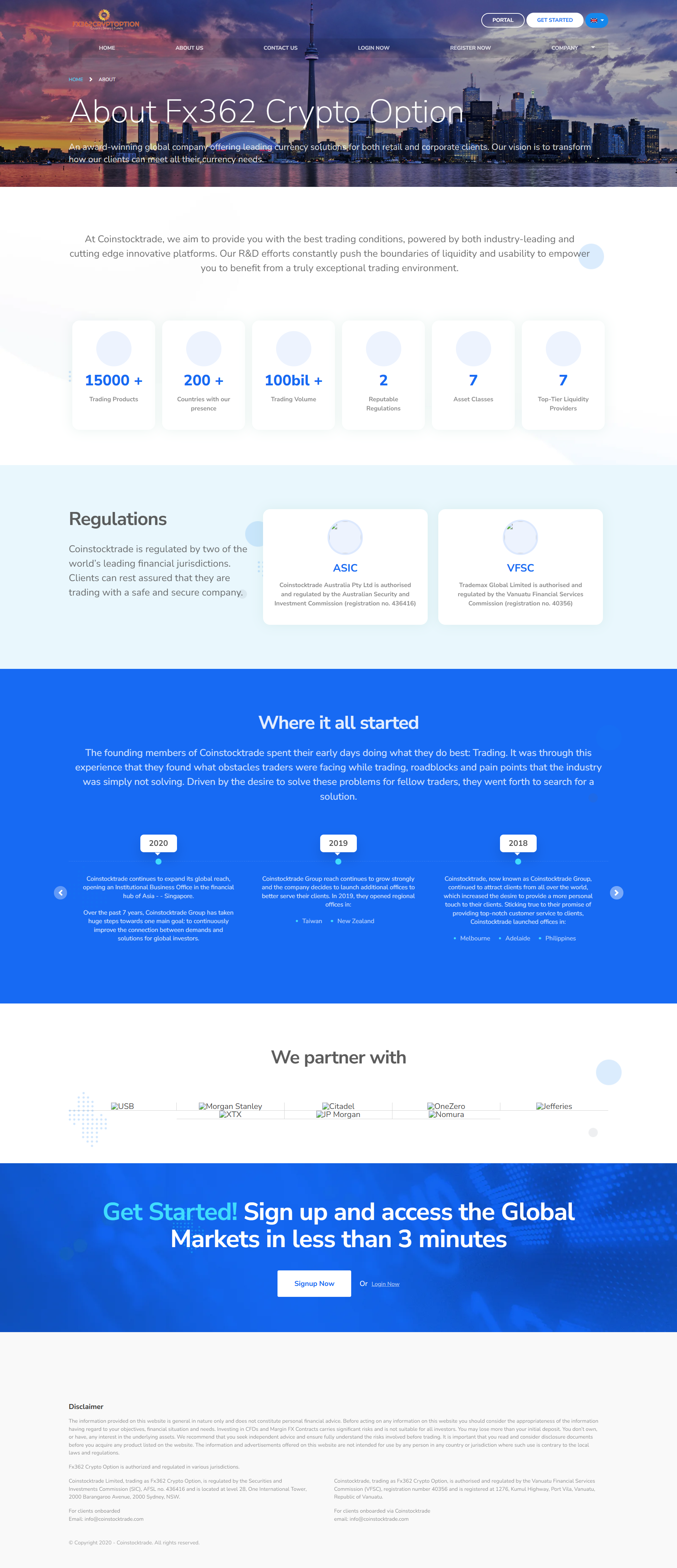 Coinstocktrade Official Website