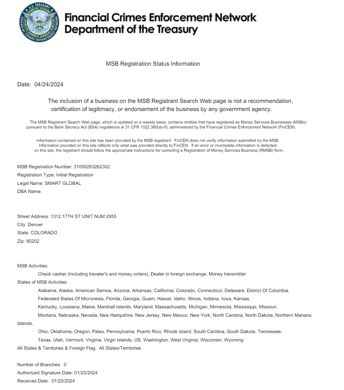 美国金融犯罪执法网络(FinCEN)