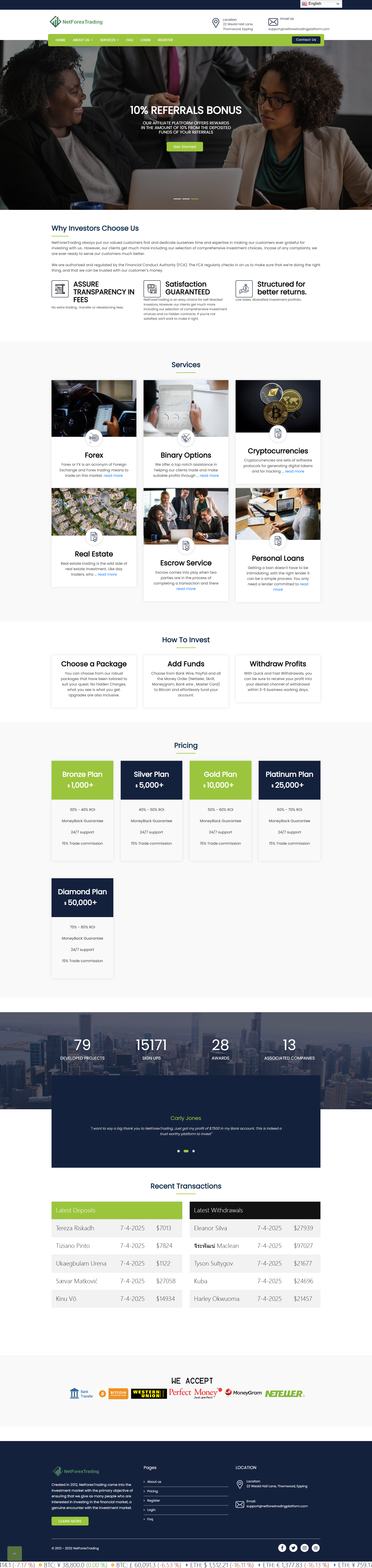 Broker Official Website