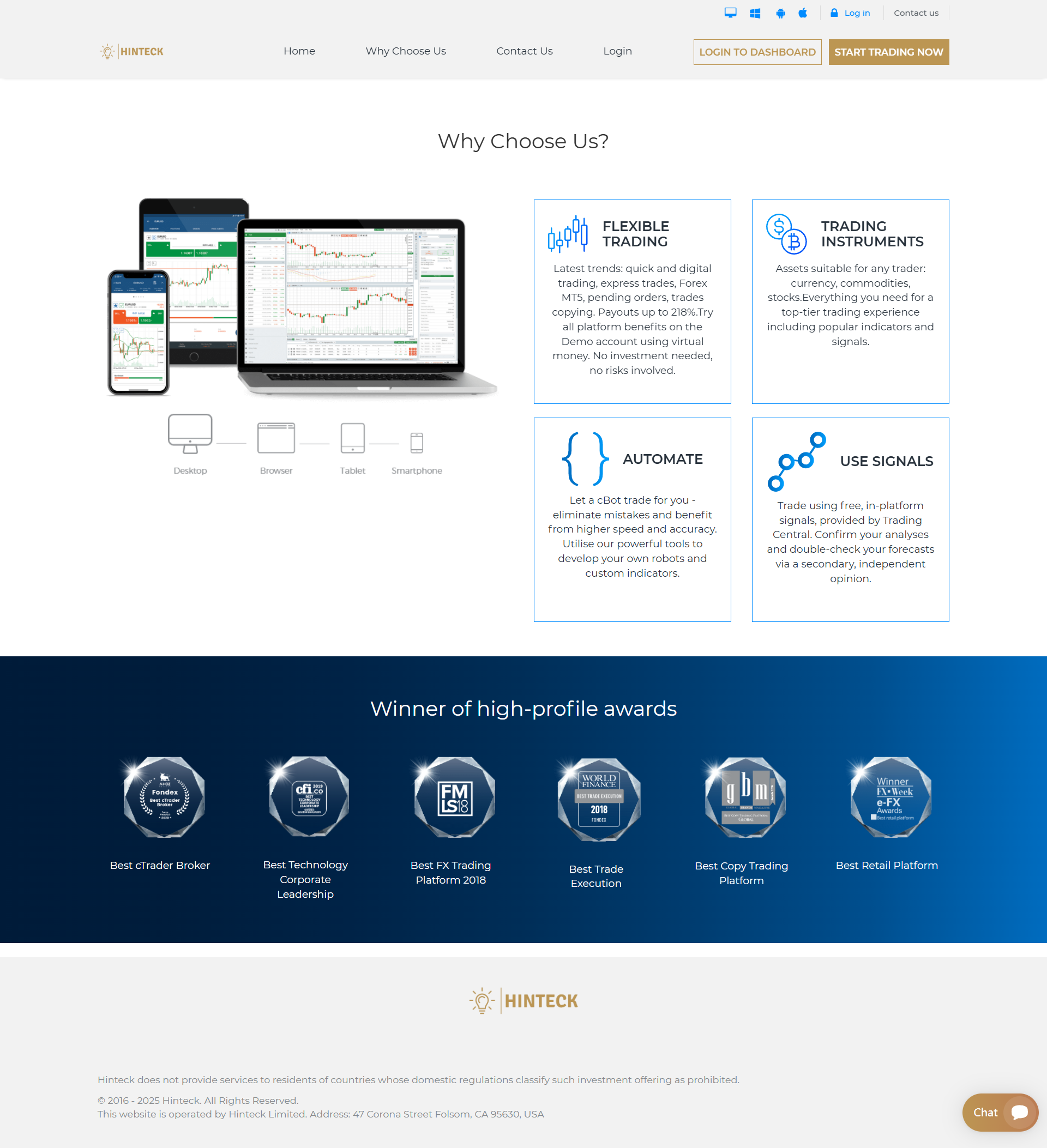 Hinteck Official Website