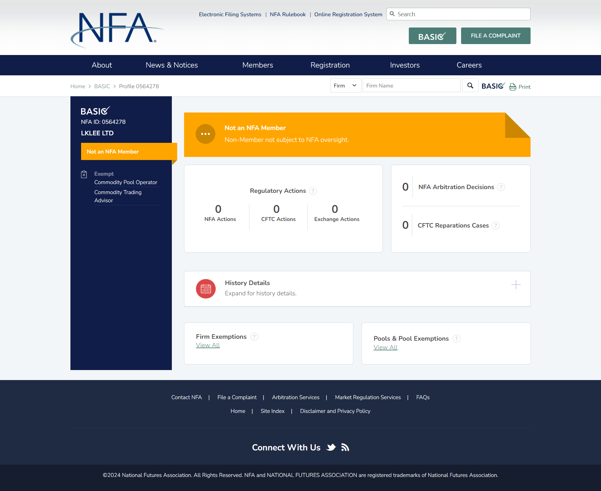 美国全国期货协会(NFA)