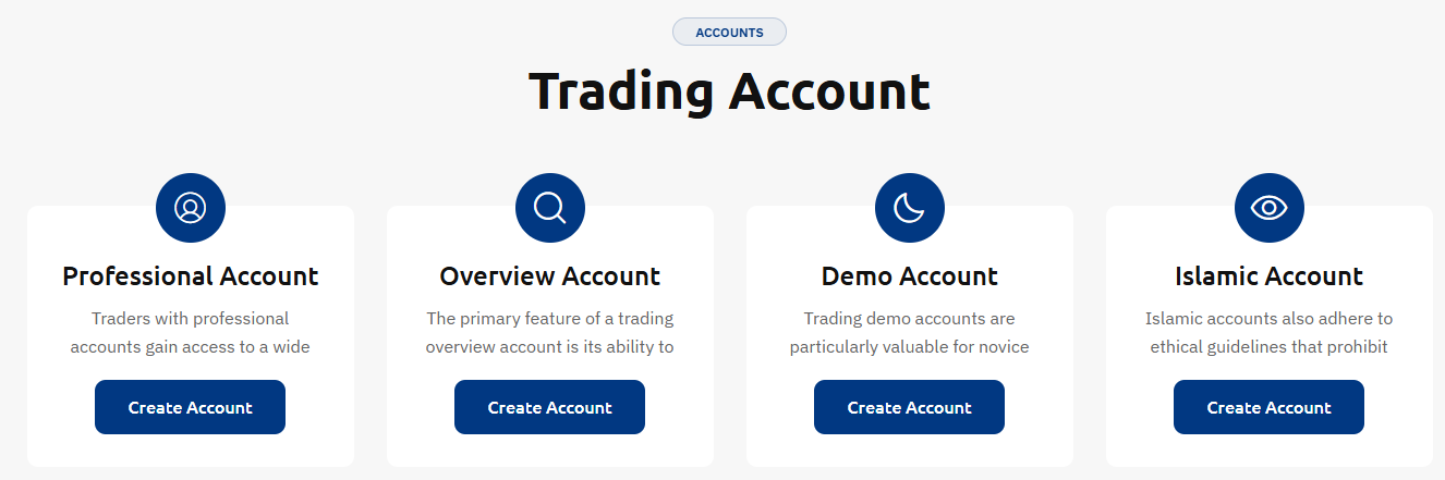 Account Type Information