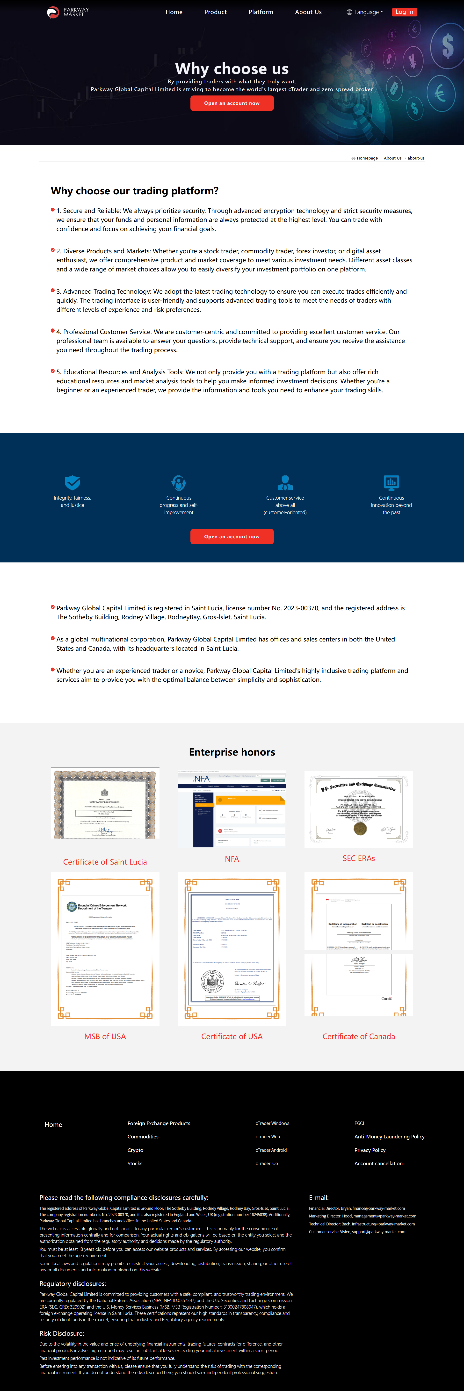 Parkway-Market Official Website