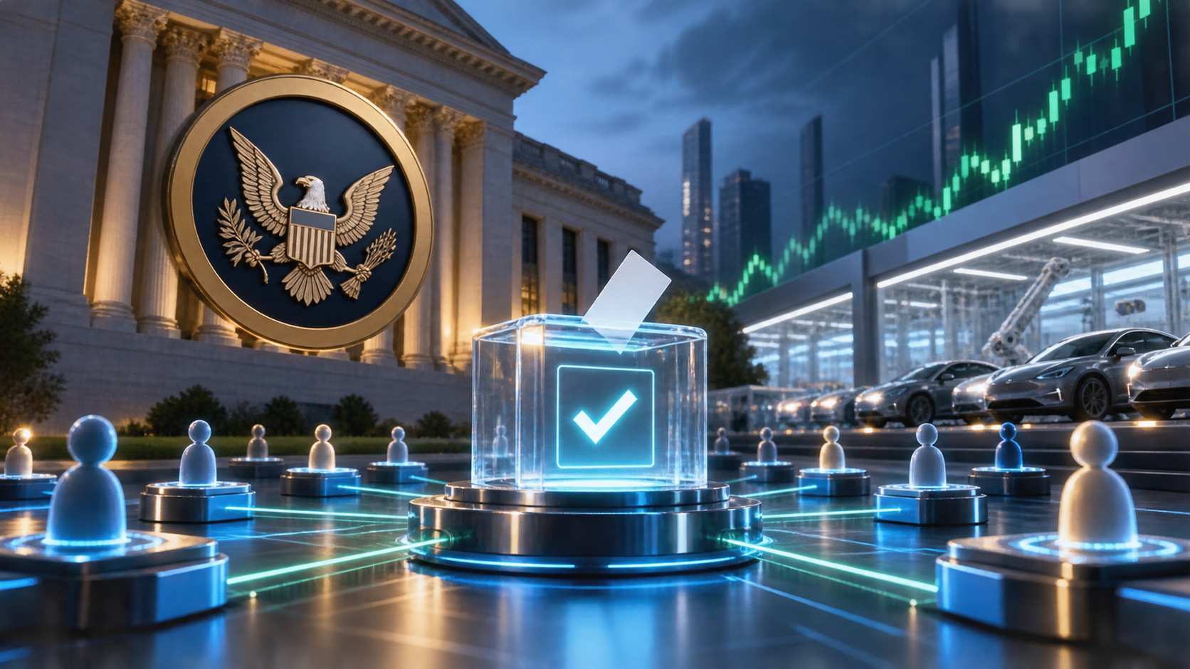 SEC staff will not oppose Tesla’s automatic voting plan