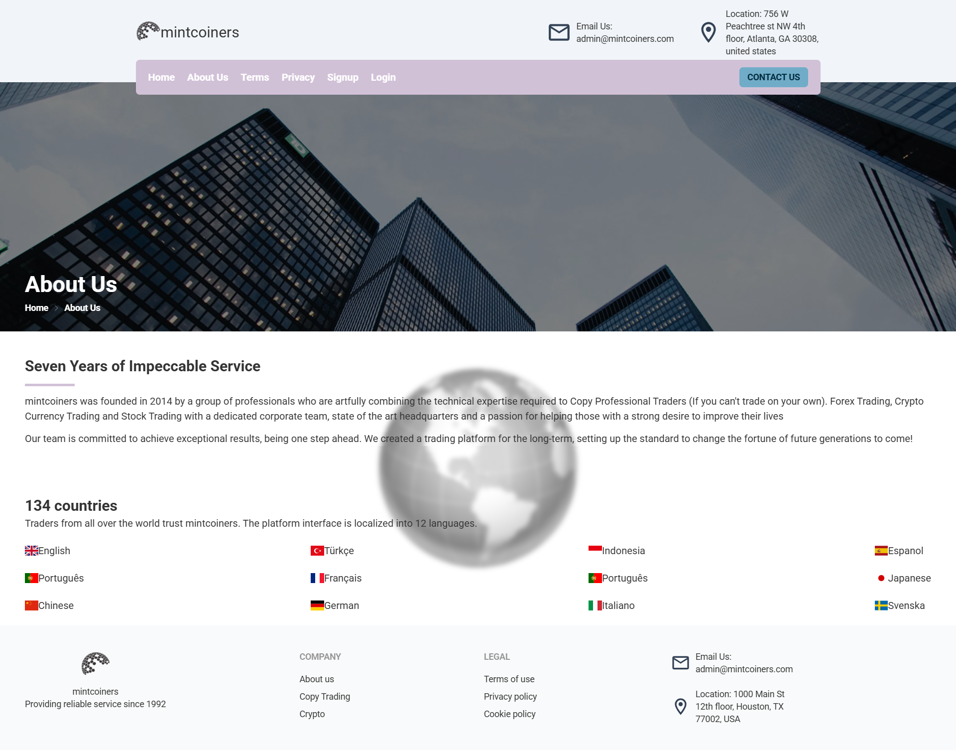 Broker Official Website
