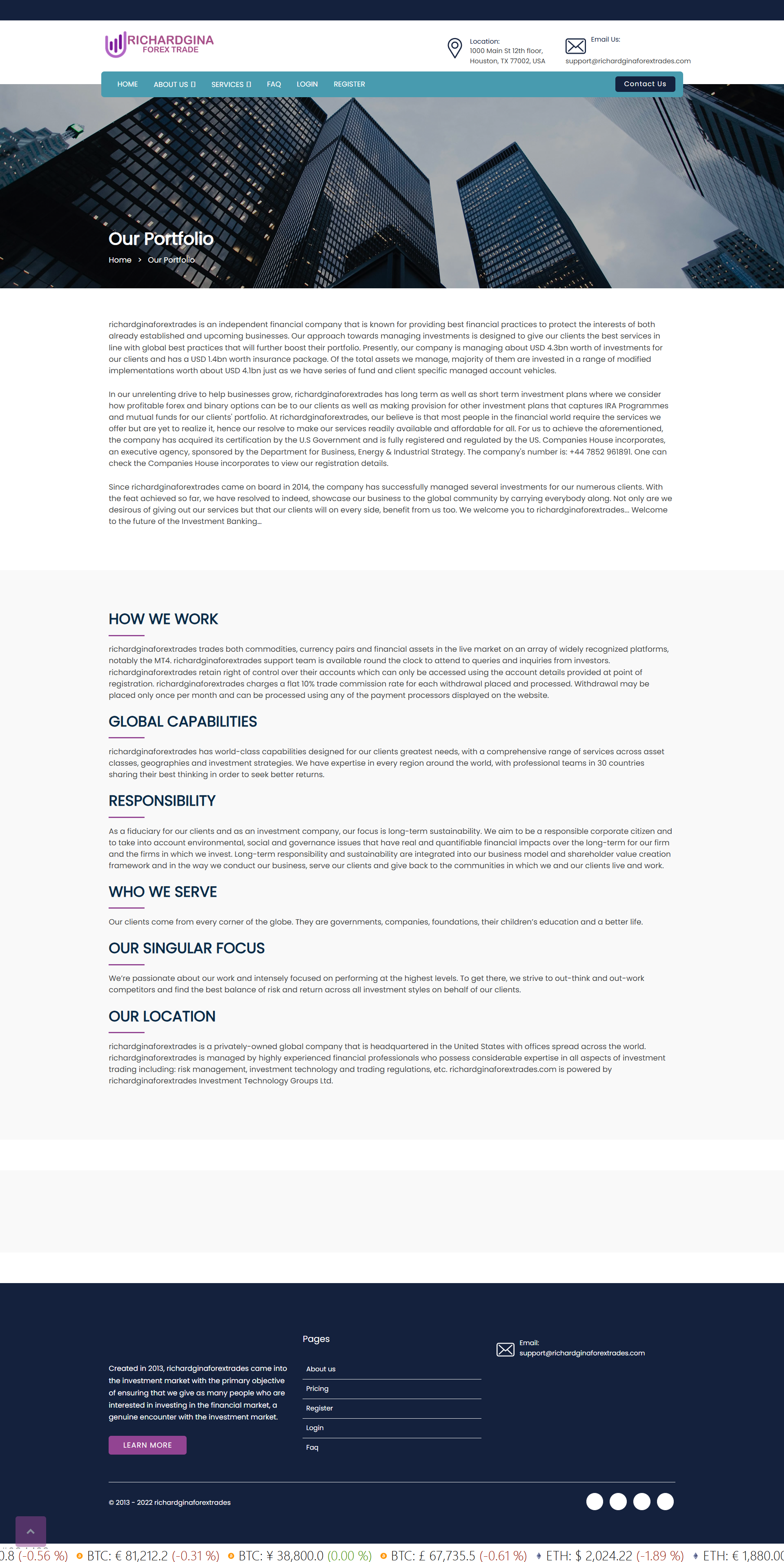 richardginaforextrades Official Website