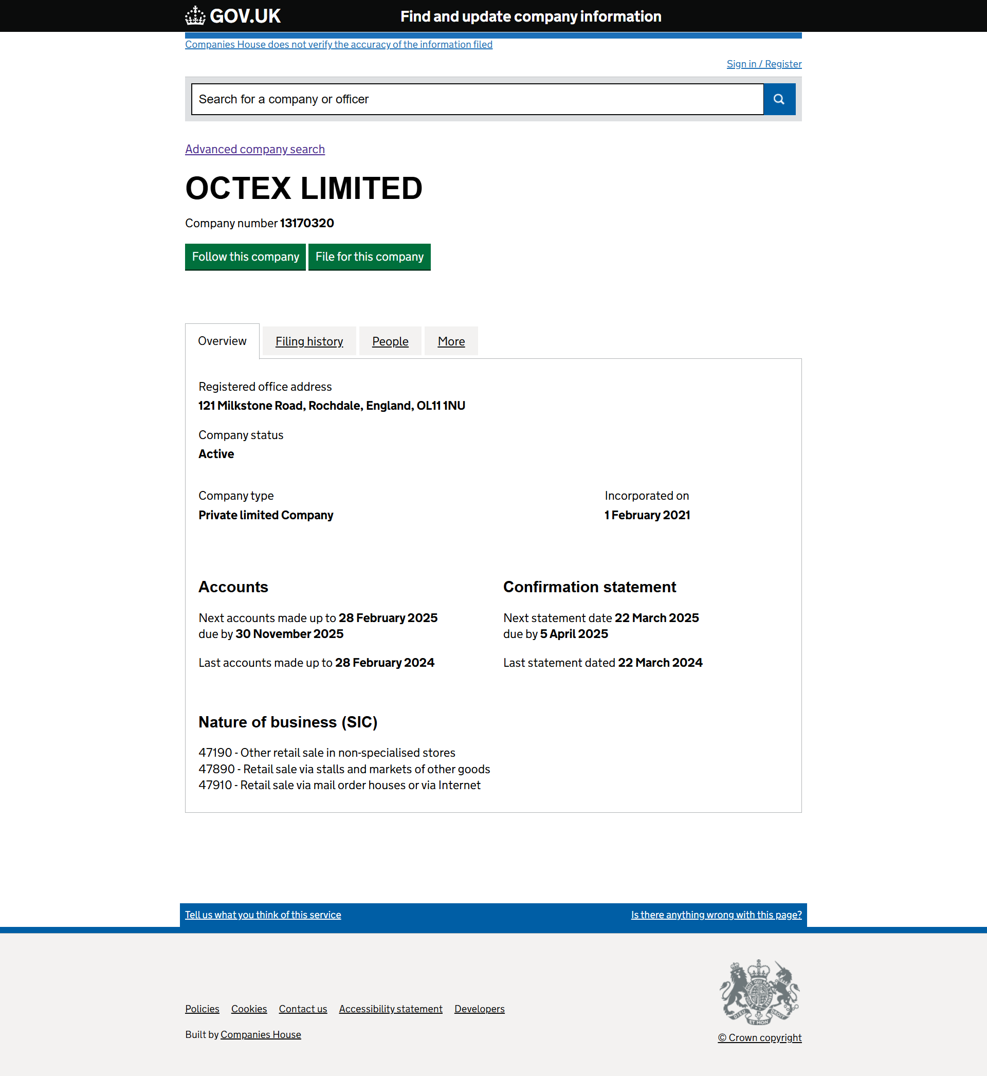 UK Companies House