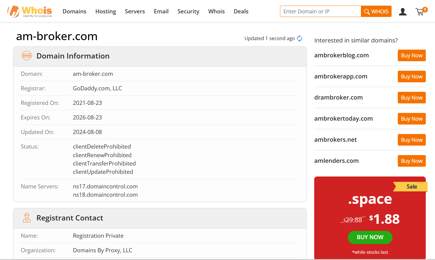 AM Broker.Whois