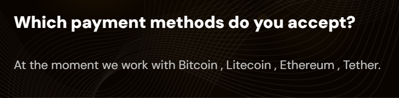 Deposit and Withdrawal Methods