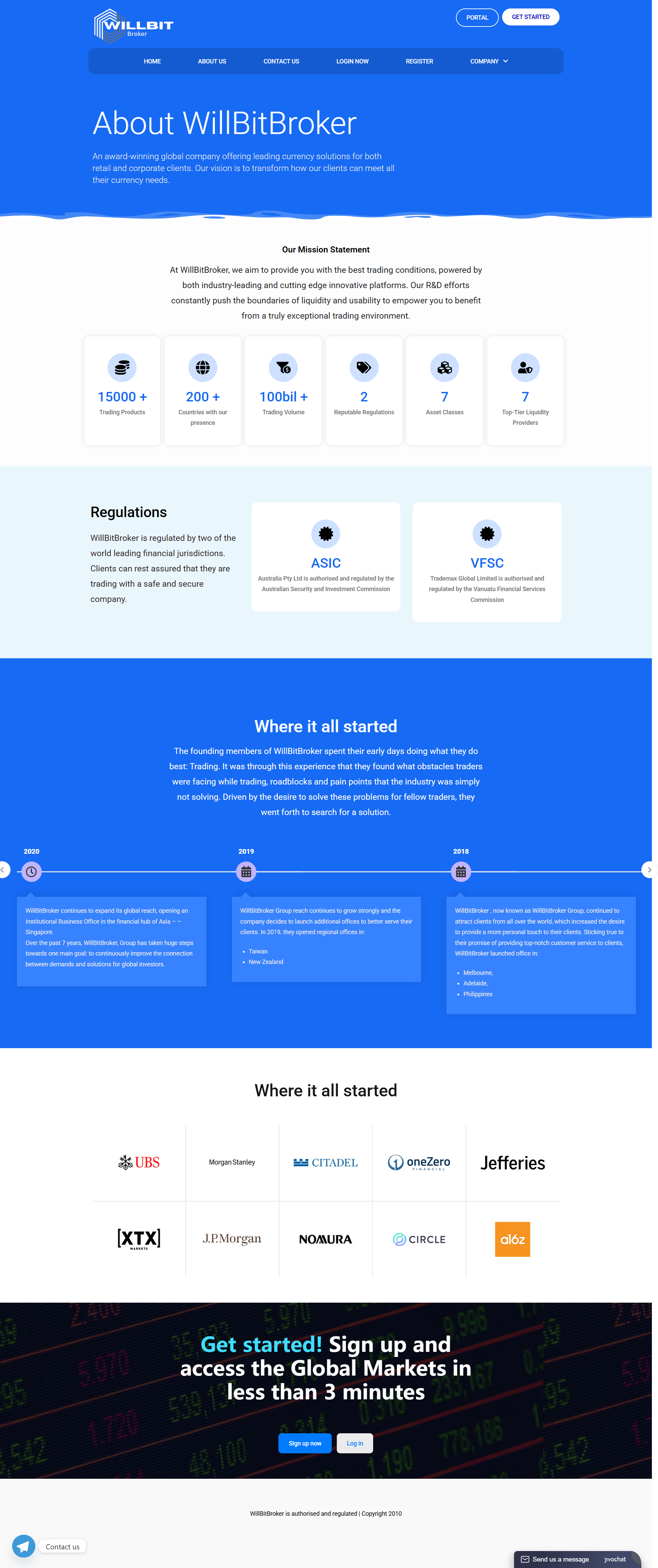 WillBit Broker Official Website