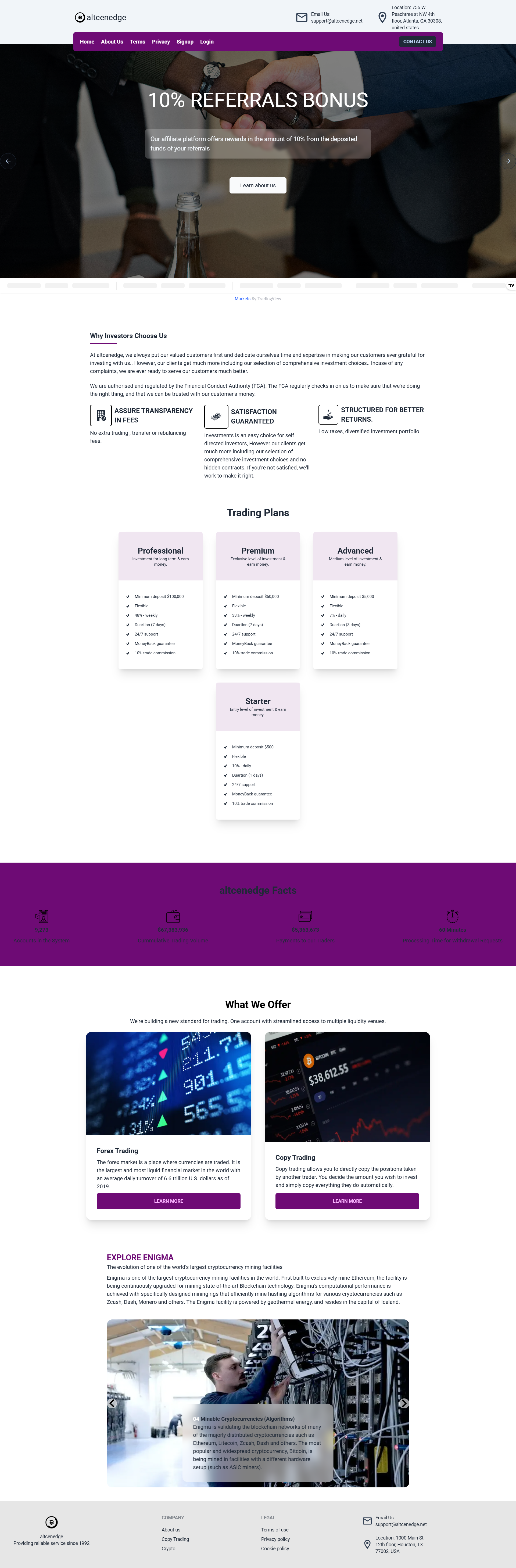 Broker Official Website