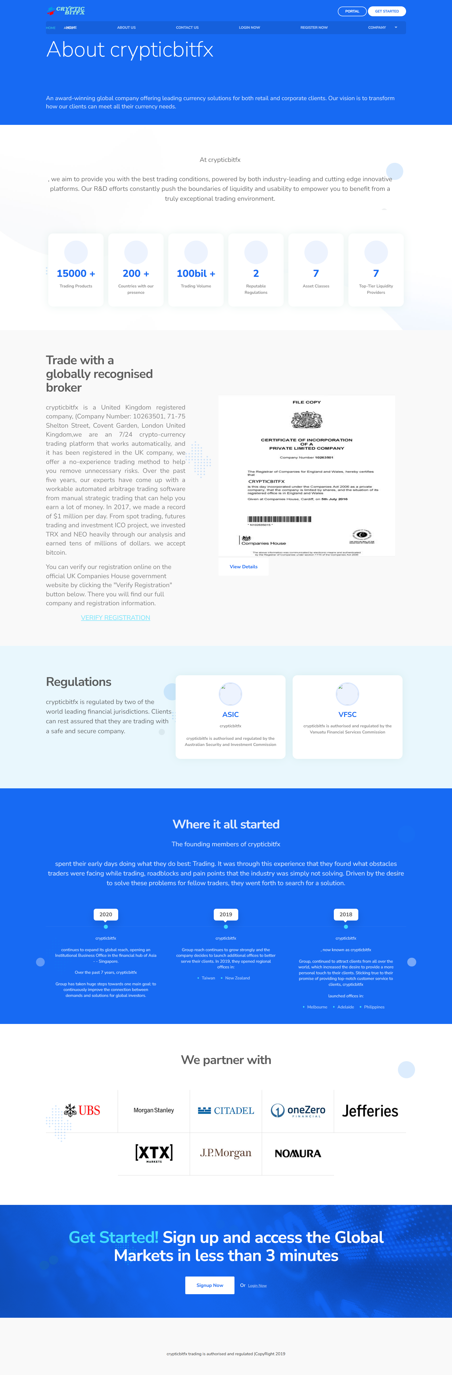 CrypticBitFx Official Website