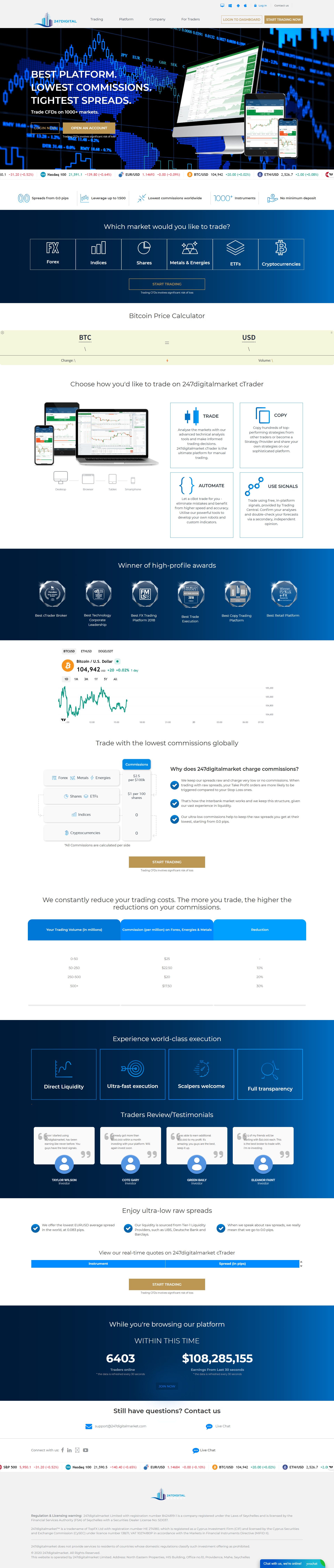 Broker Official Website