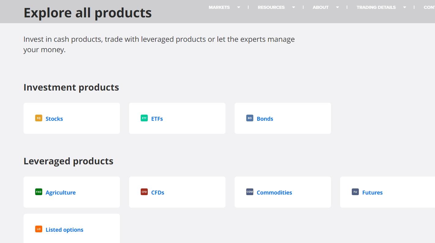 products of Belcher Investments Markets