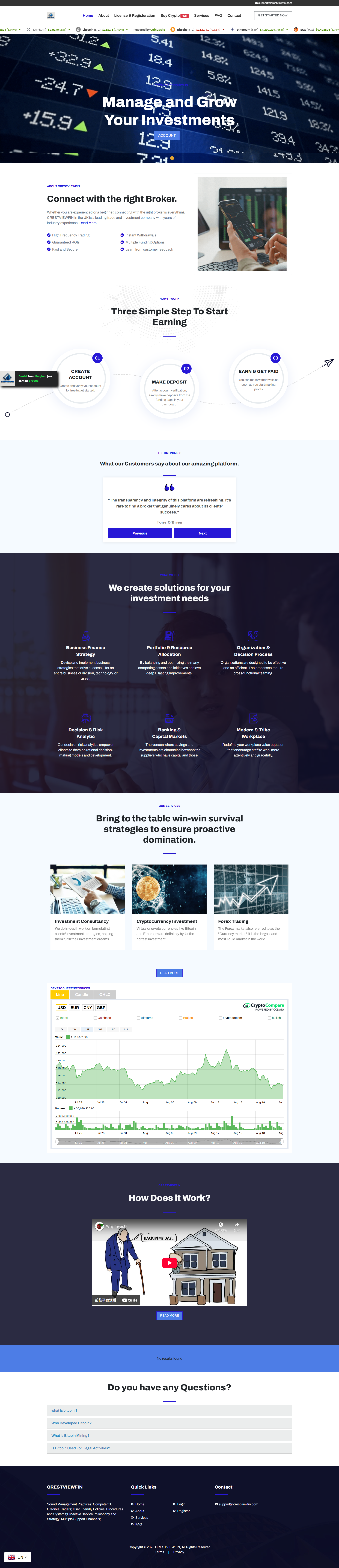 Broker Official Website