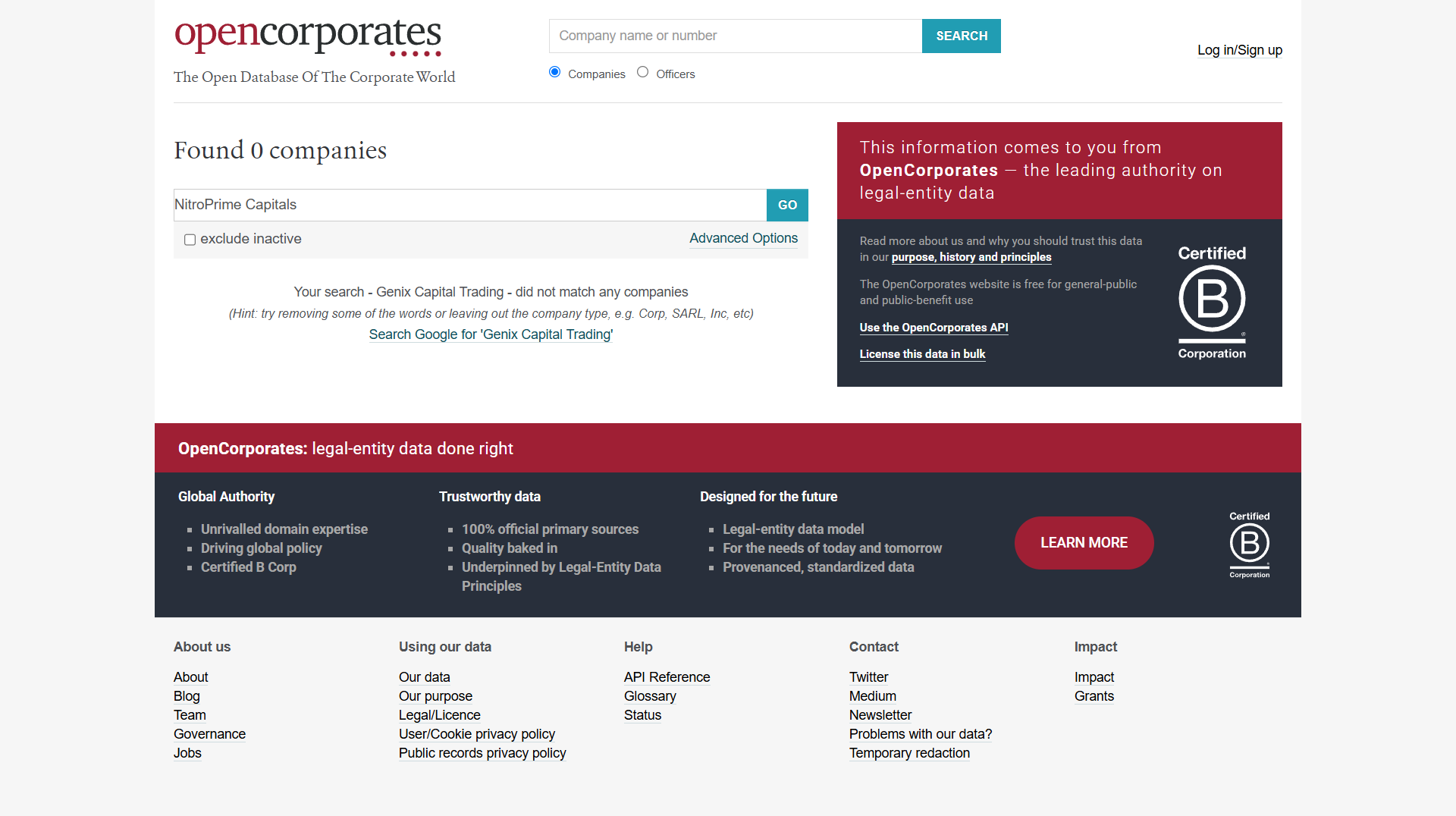 OpenCorporates