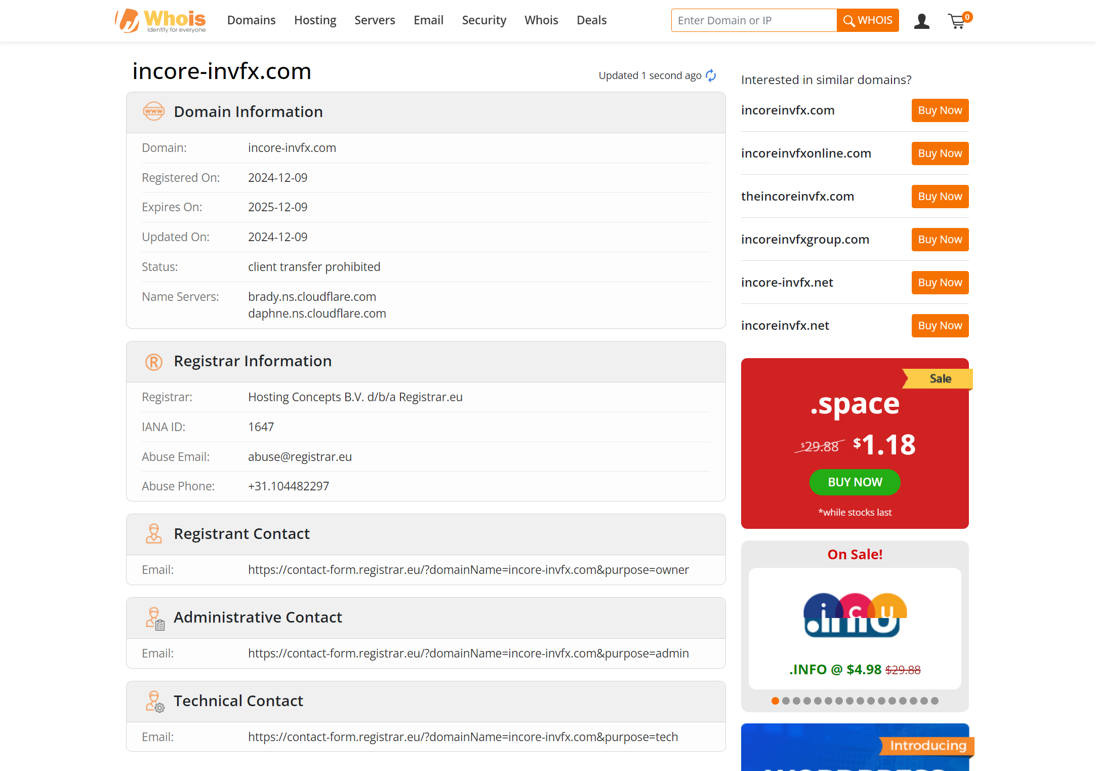 whois