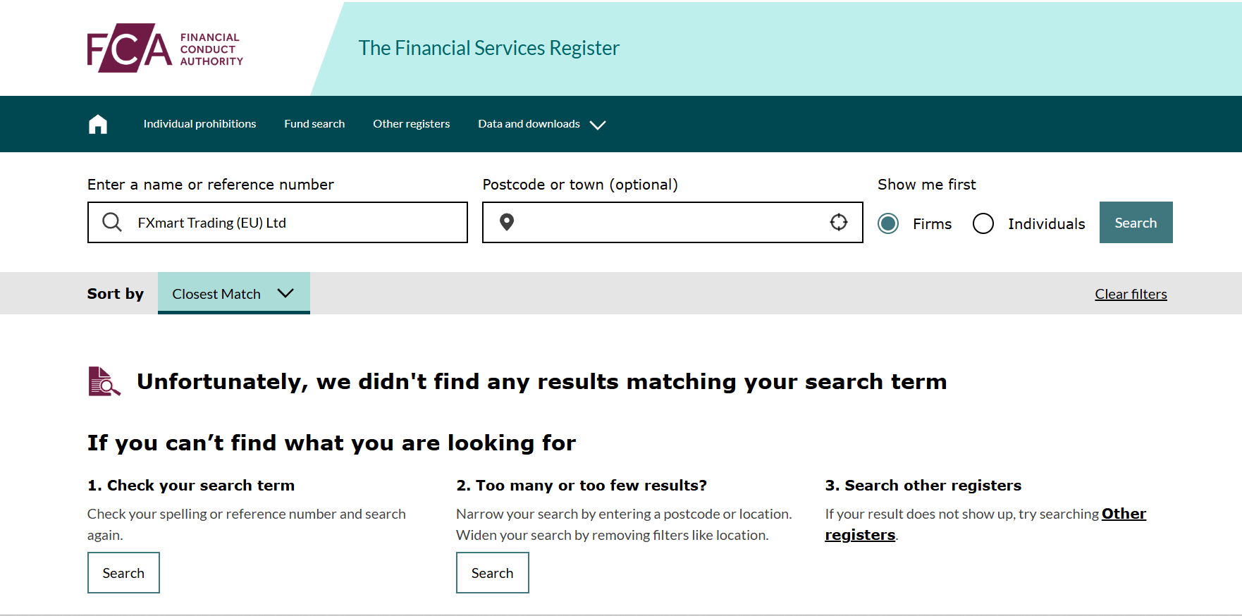 fxmarttrading.FCA