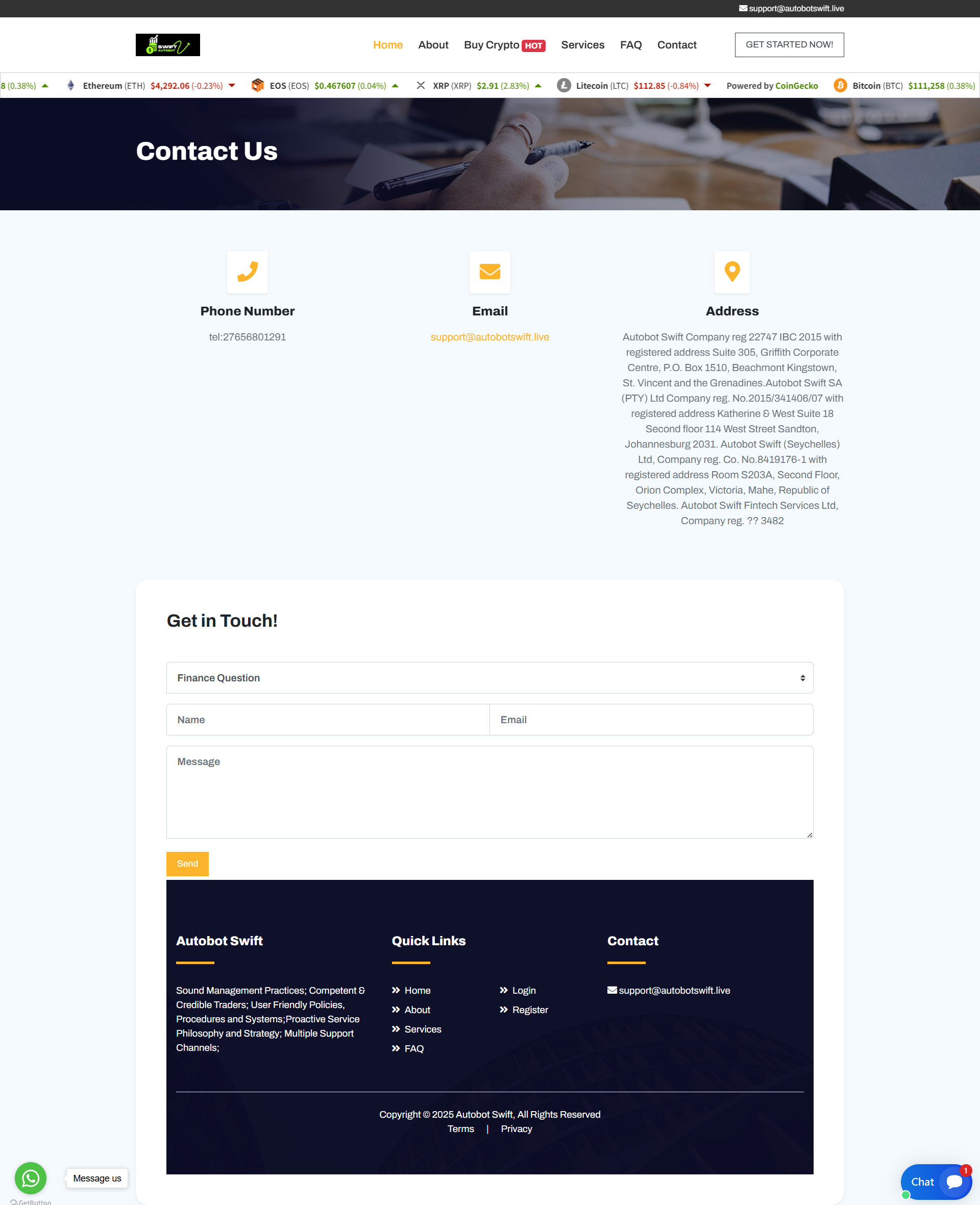 Broker Official Website