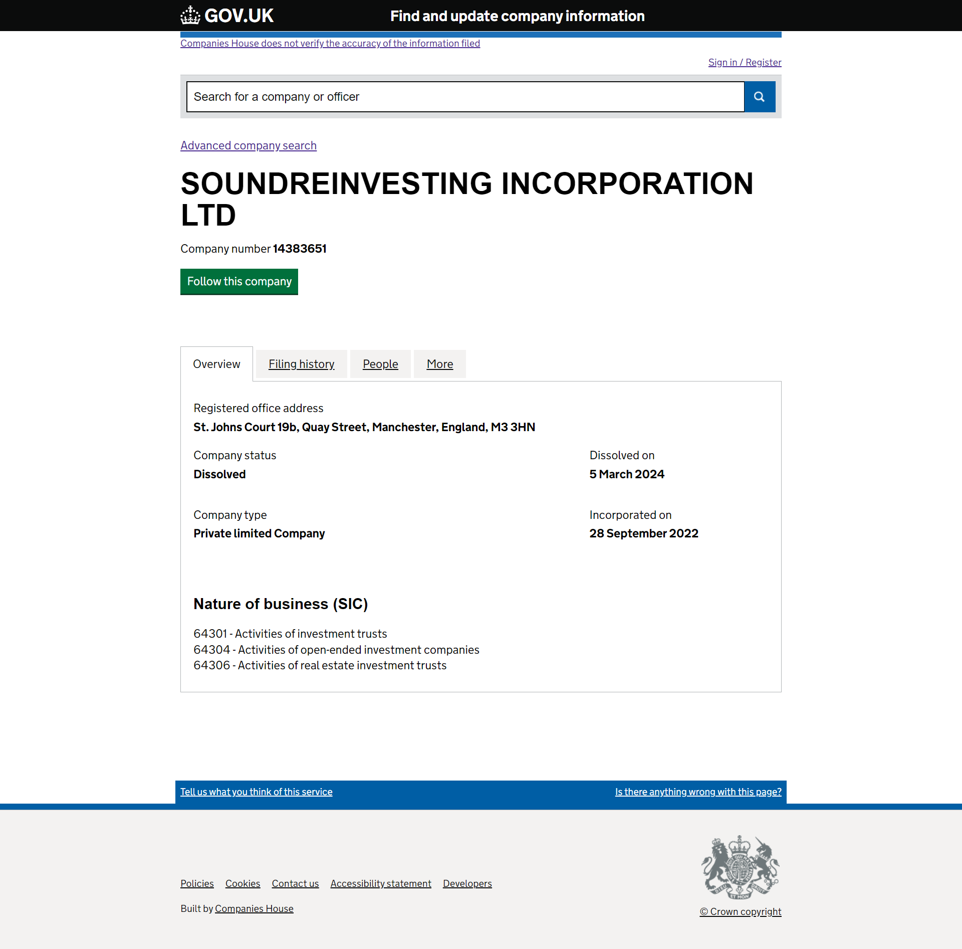 UK Companies House