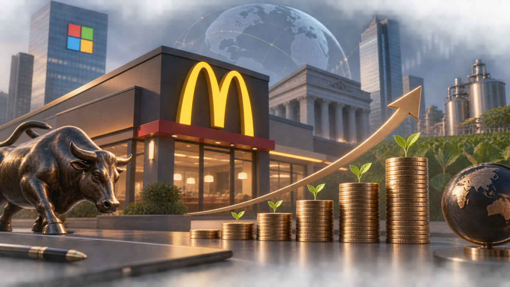 Microsoft และ McDonald’s นำ 10 บริษัทเพิ่มเงินปันผล 12–18 ก.ย.