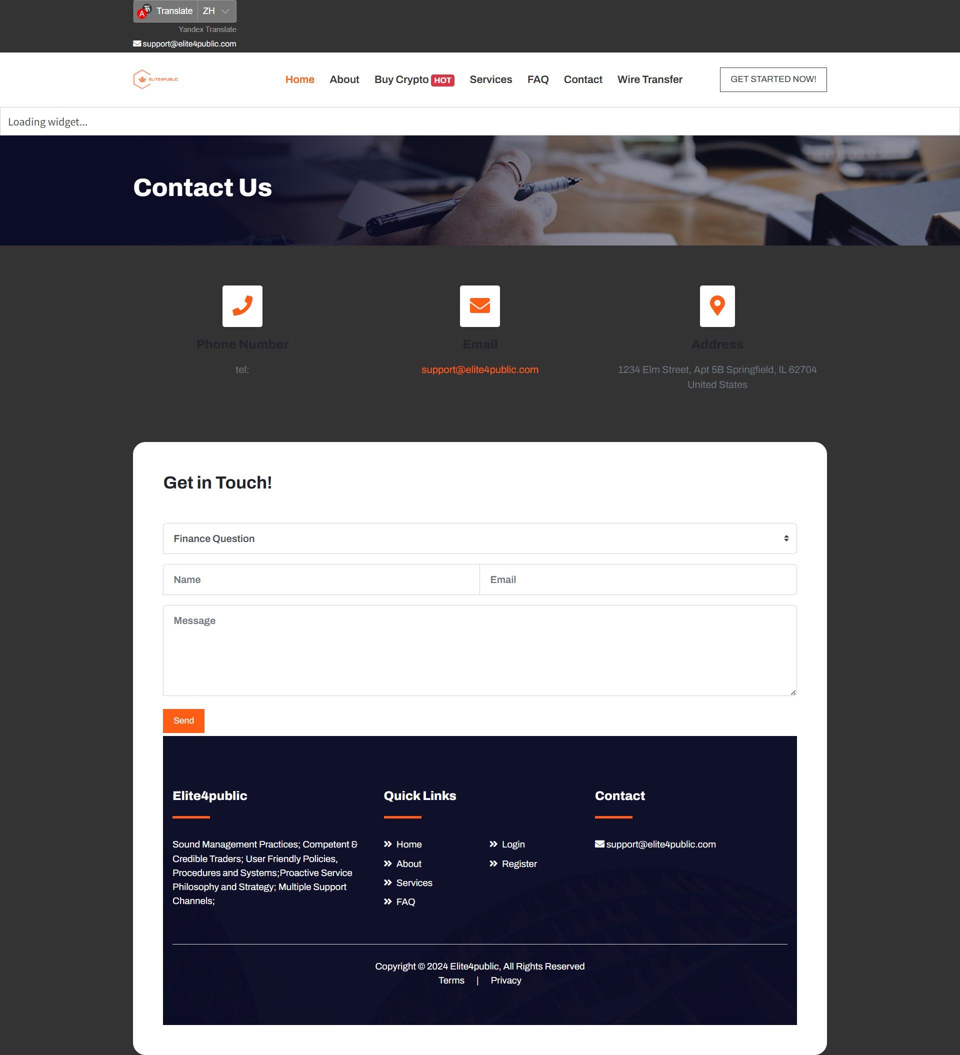 Broker Official Website