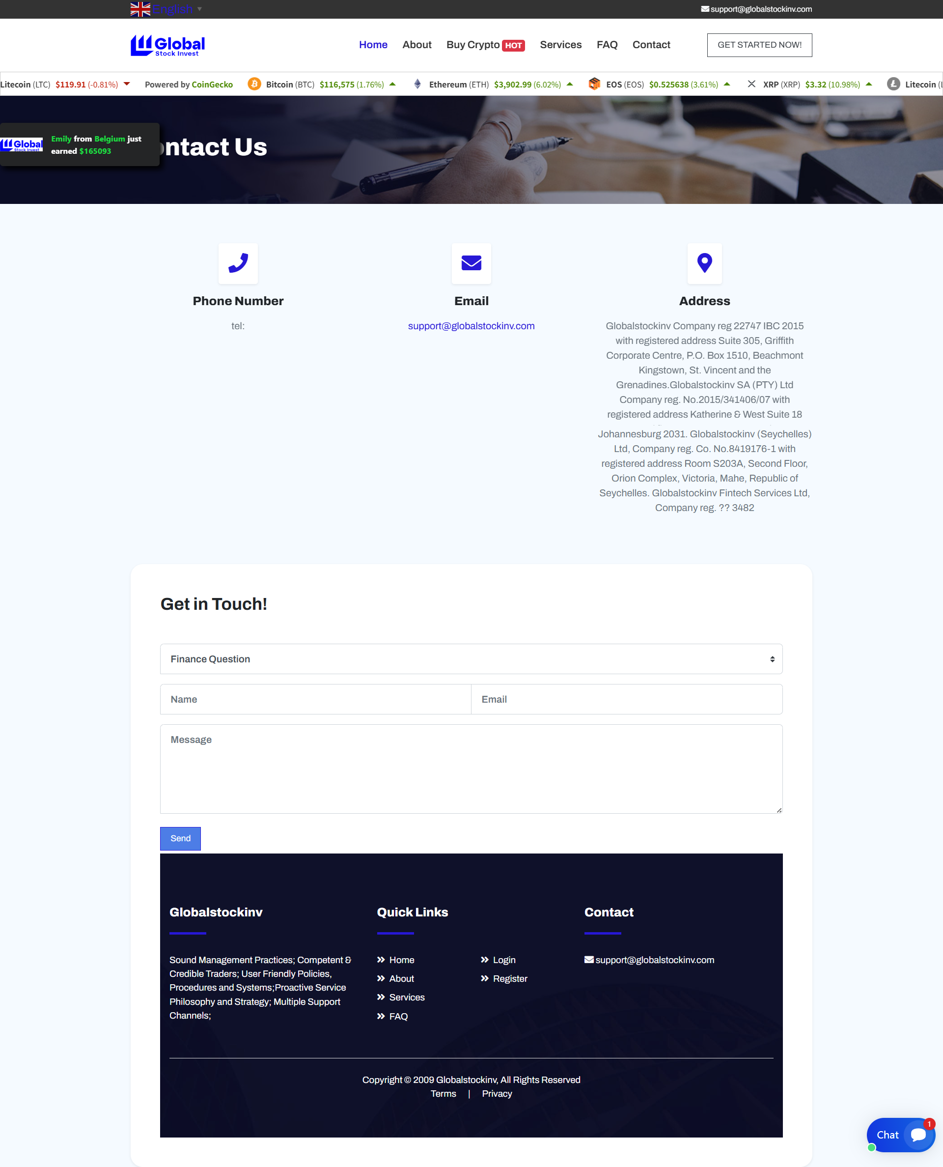 Broker Official Website