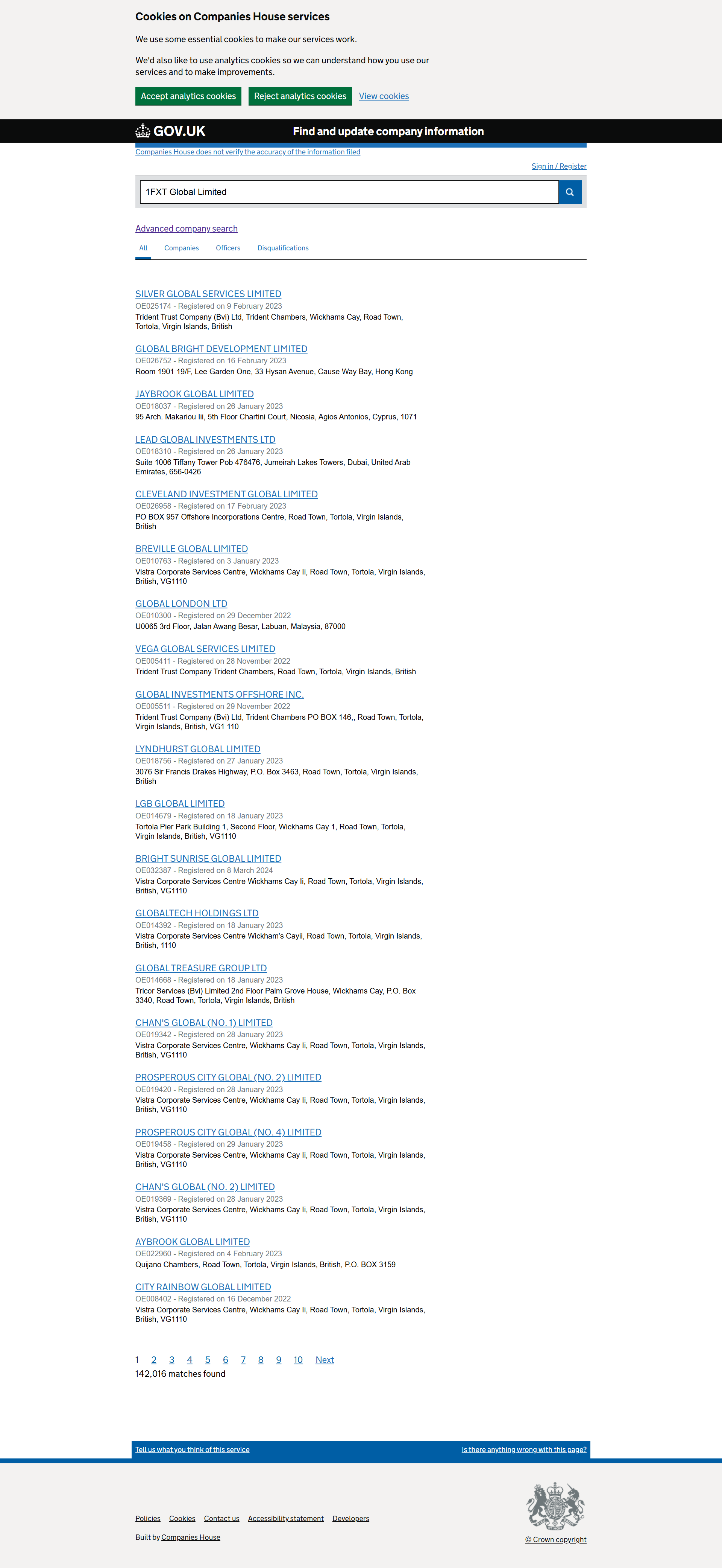 UK Companies House