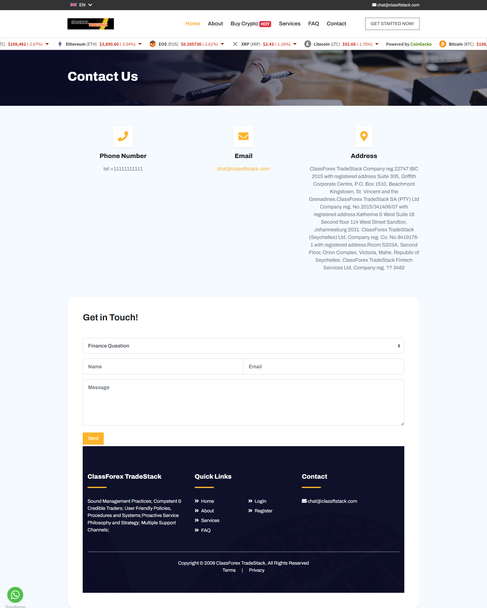 Broker Official Website